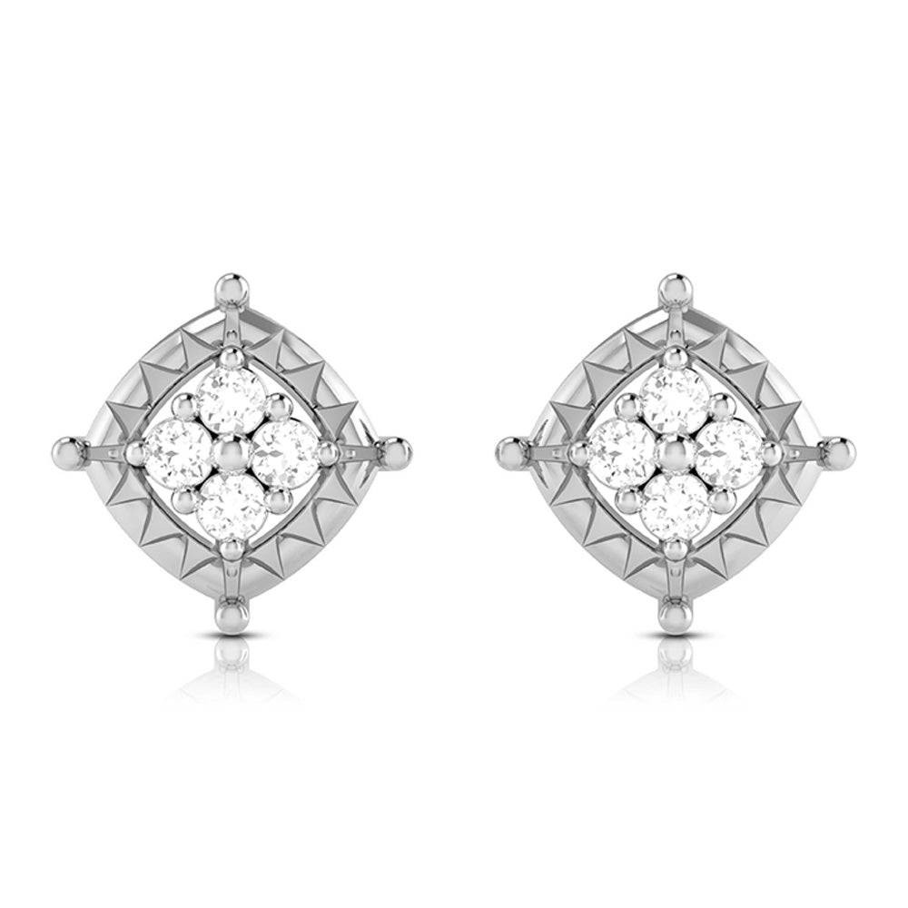 Party wear earrings design Arizona Lab Grown Diamond Earrings Fiona Diamonds