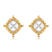 Party wear earrings design Arizona Lab Grown Diamond Earrings Fiona Diamonds