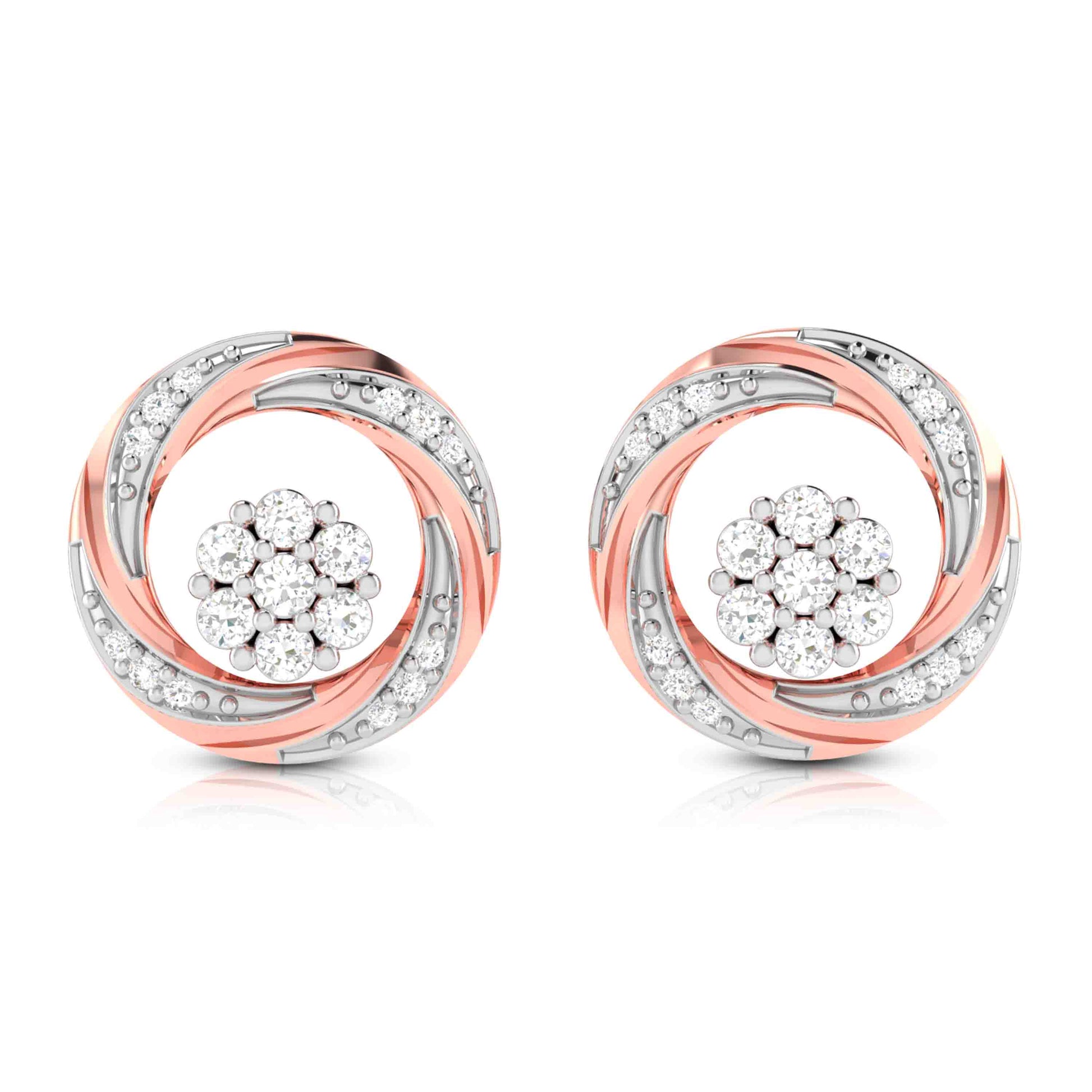 Fancy earrings design Preston Lab Grown Diamond Earrings Fiona Diamonds