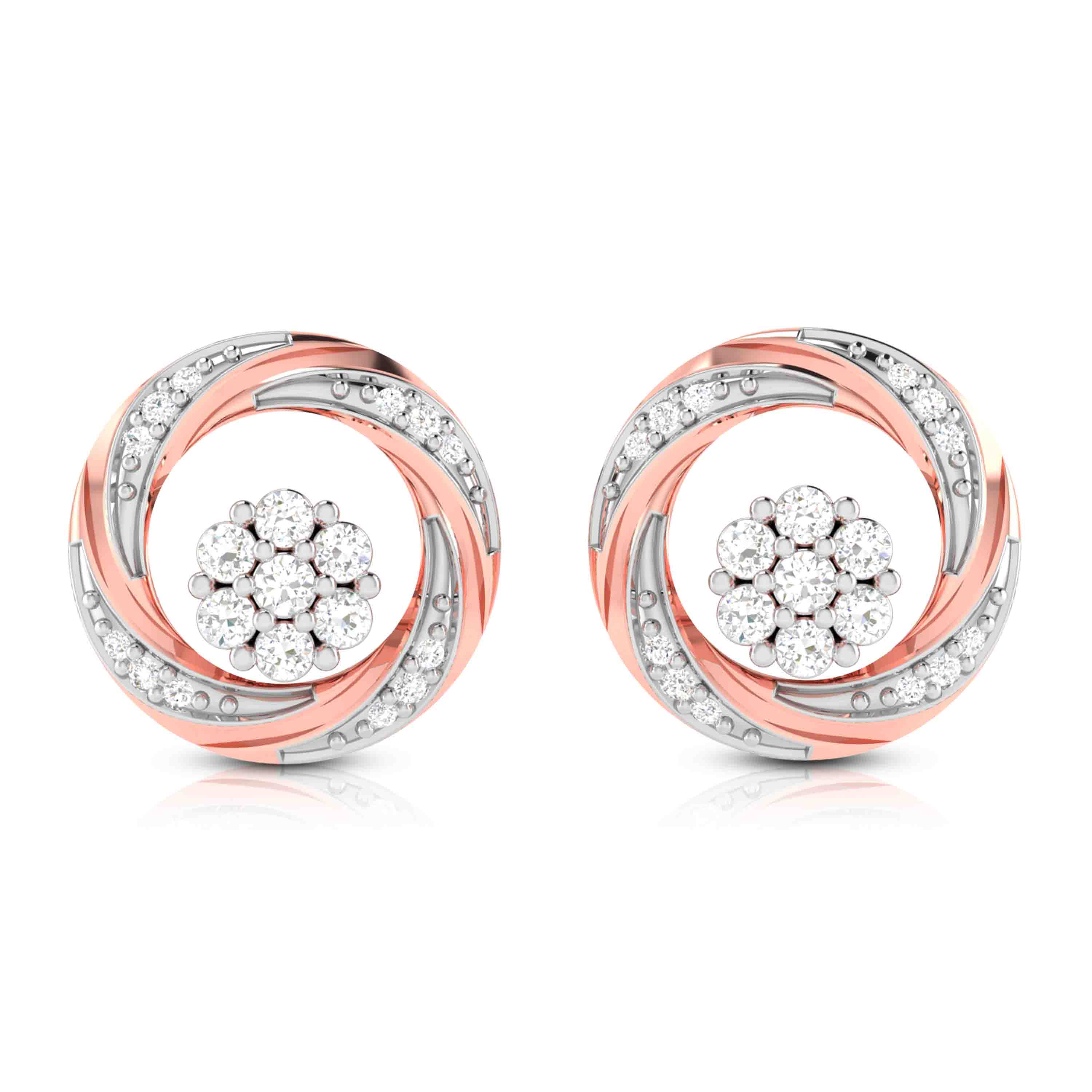 Fancy earrings design Preston Lab Grown Diamond Earrings Fiona Diamonds