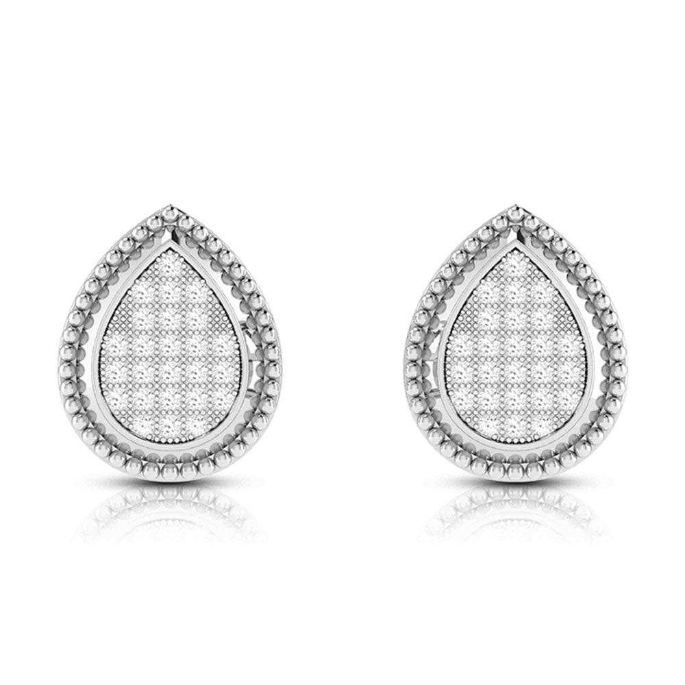 Fancy earrings design Hermosa Lab Grown Diamond Earrings Fiona Diamonds