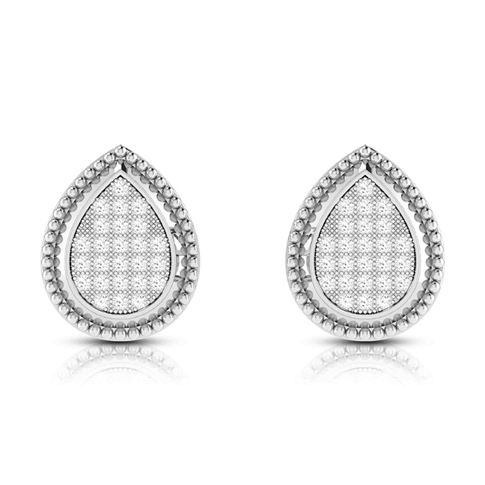 Fancy earrings design Hermosa Lab Grown Diamond Earrings Fiona Diamonds