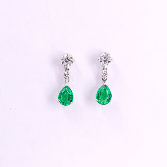 Latest earrings design Royalty Lab Grown Diamond Earrings Fiona Diamonds