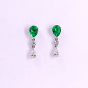 Latest earrings design Prabhodini Lab Grown Diamond Earrings Fiona Diamonds