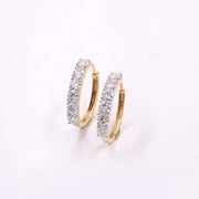 Small earrings design Delightful Lab Grown Diamond Earrings Fiona Diamonds