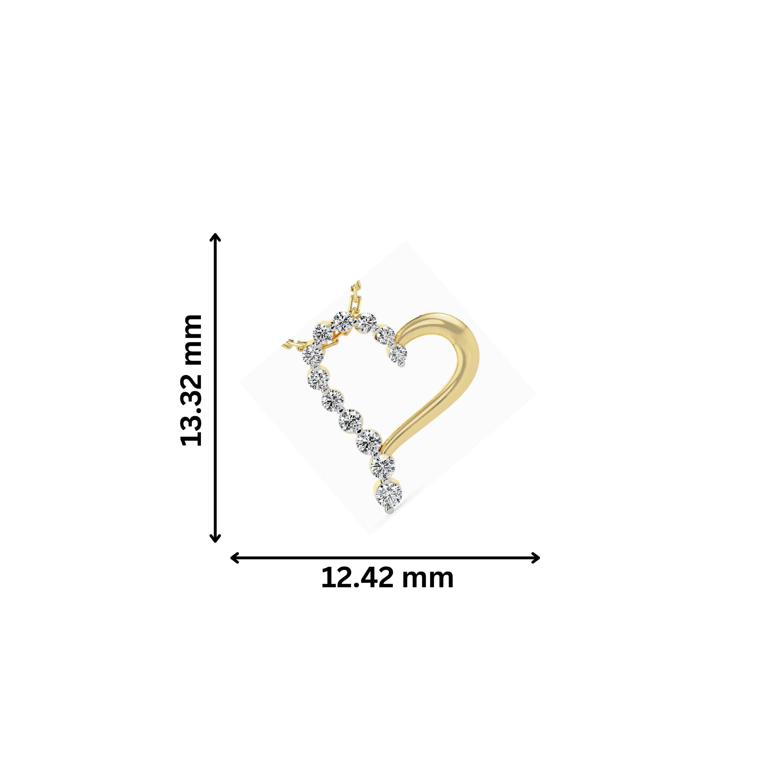 Fairytale lab grown diamond pendant designs for female Fiona Diamonds