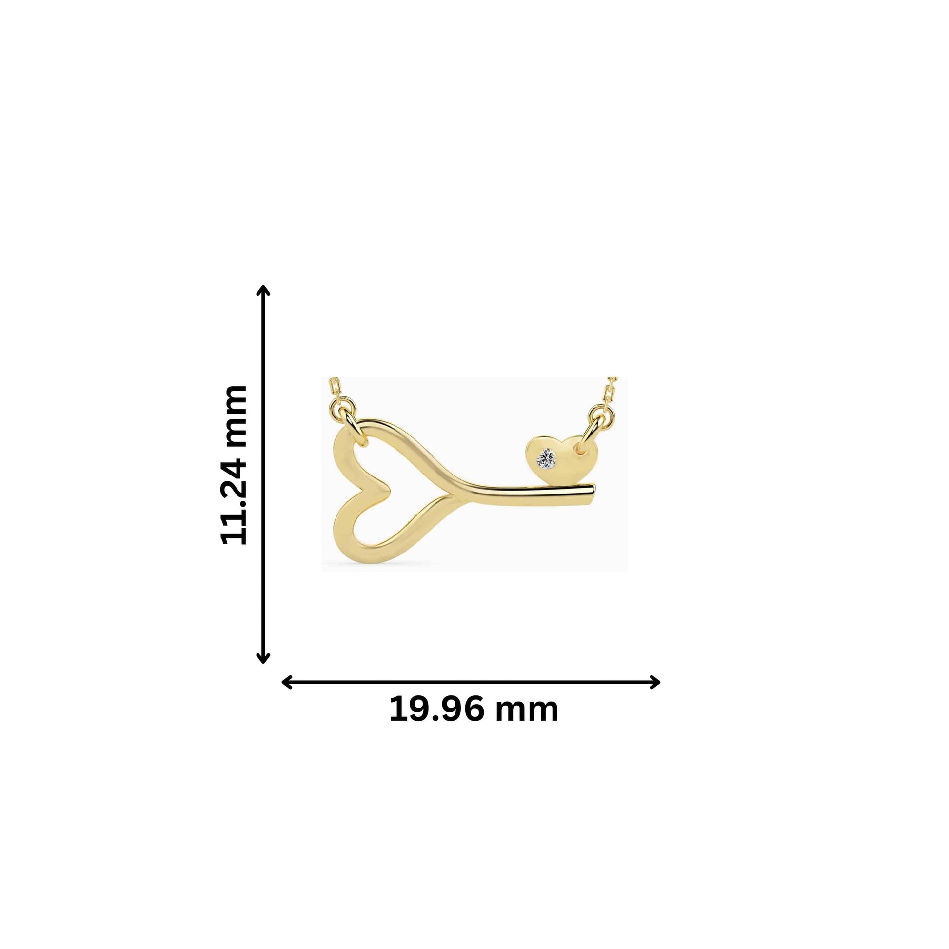 Whimay lab grown diamond pendant designs for female Fiona Diamonds