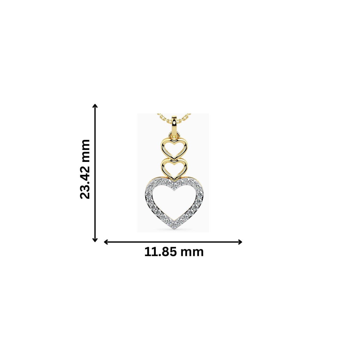 Load image into Gallery viewer, Pattern Round delicate lab grown diamond pendant Fiona Diamonds
