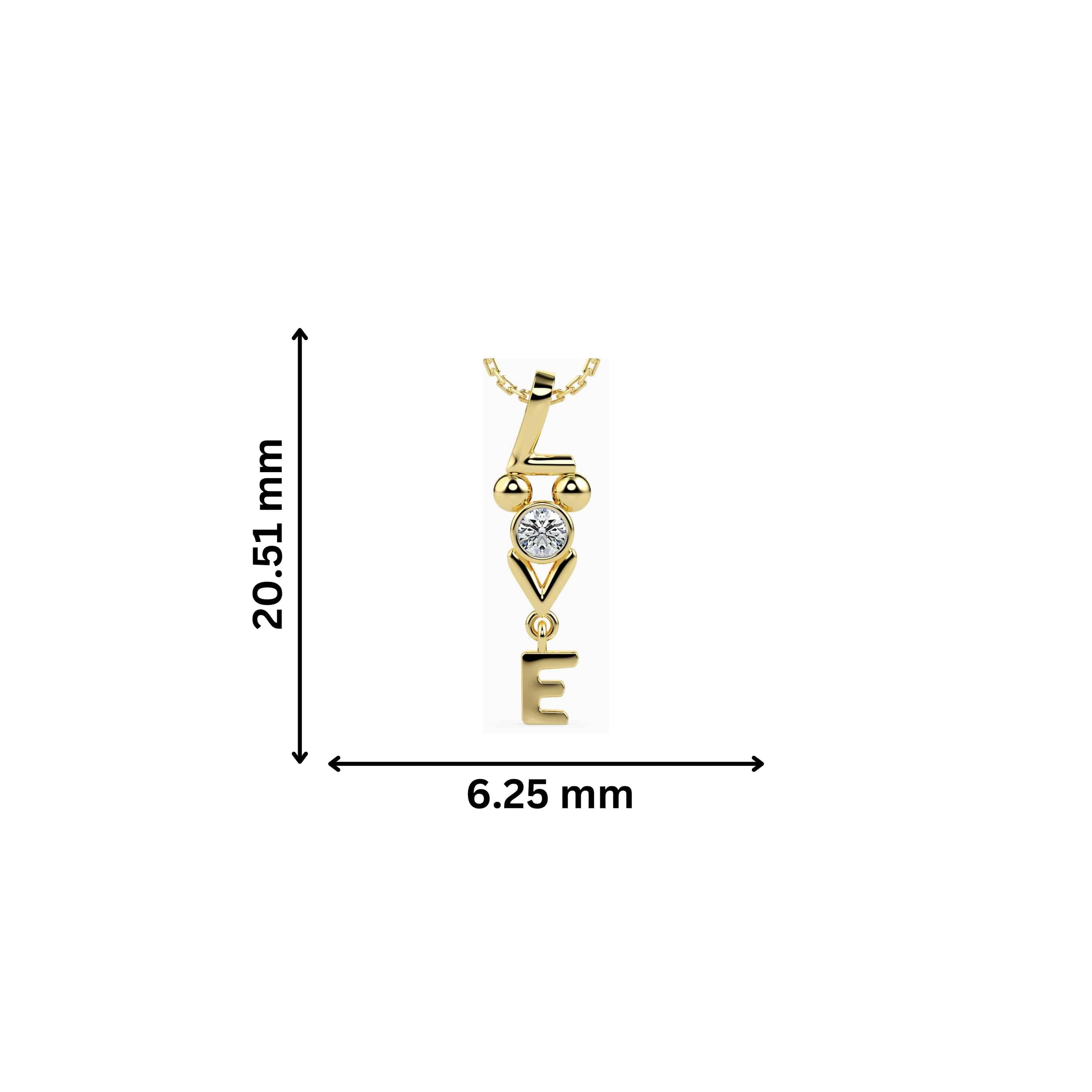 Strikey Round delicate lab grown diamond pendant Fiona Diamonds