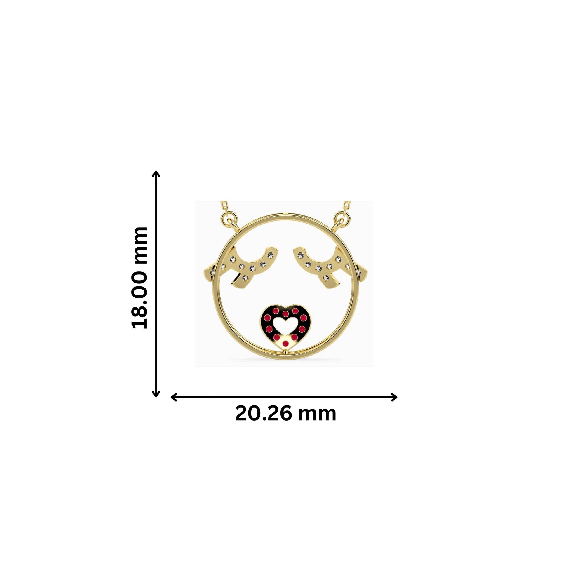 Nestled modern lab grown diamond pendant design Fiona Diamonds