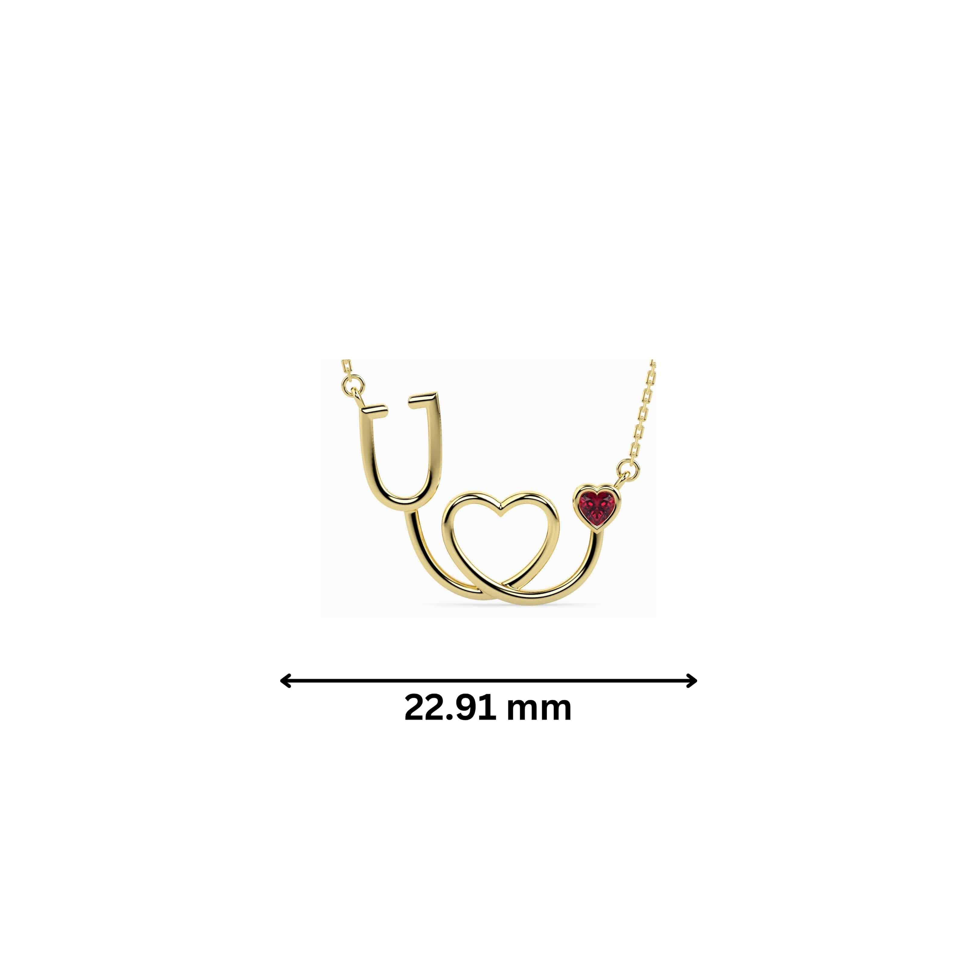 Struck Heart unique lab grown diamond pendant design Fiona Diamonds