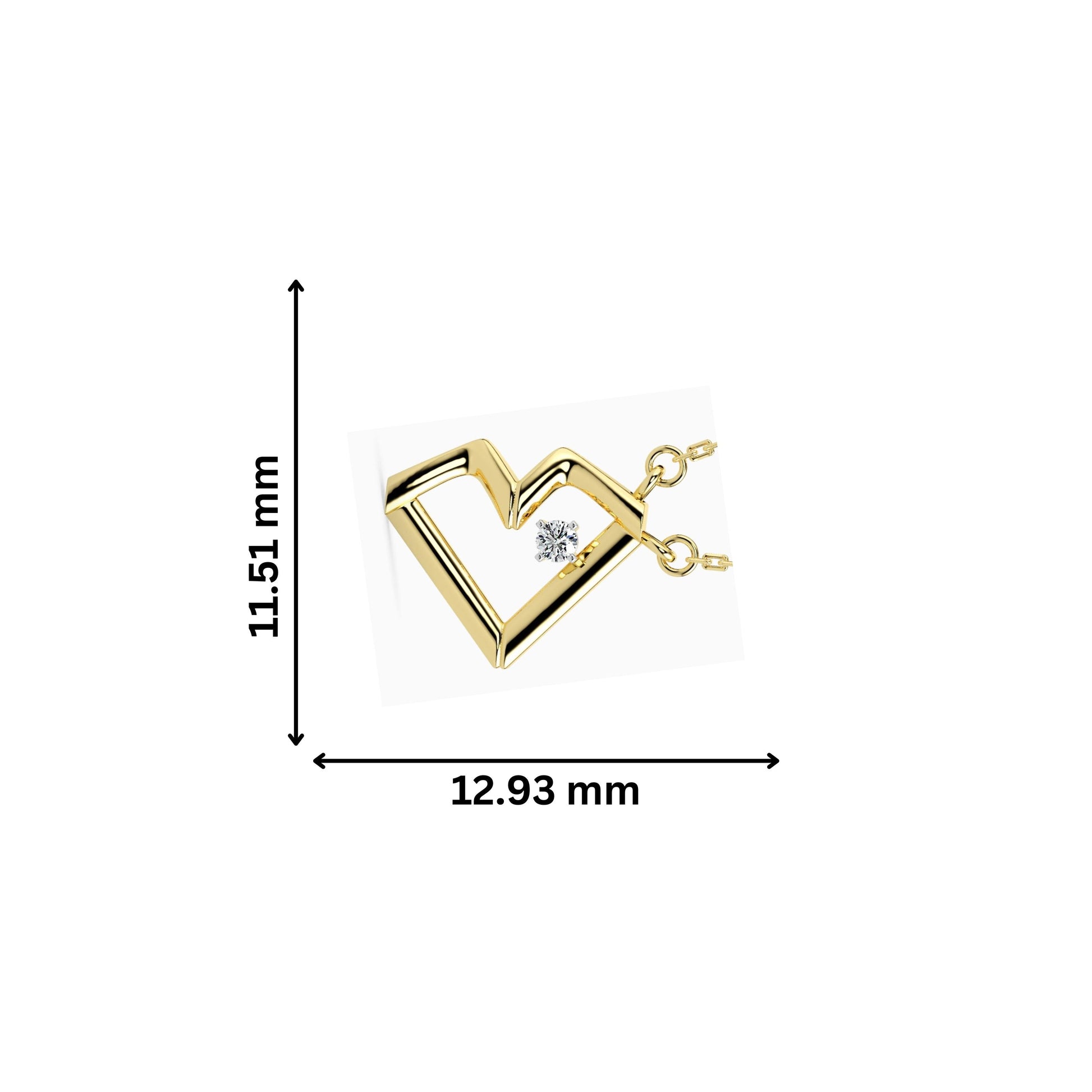 Hypnotize lab grown diamond pendant design for women Fiona Diamonds