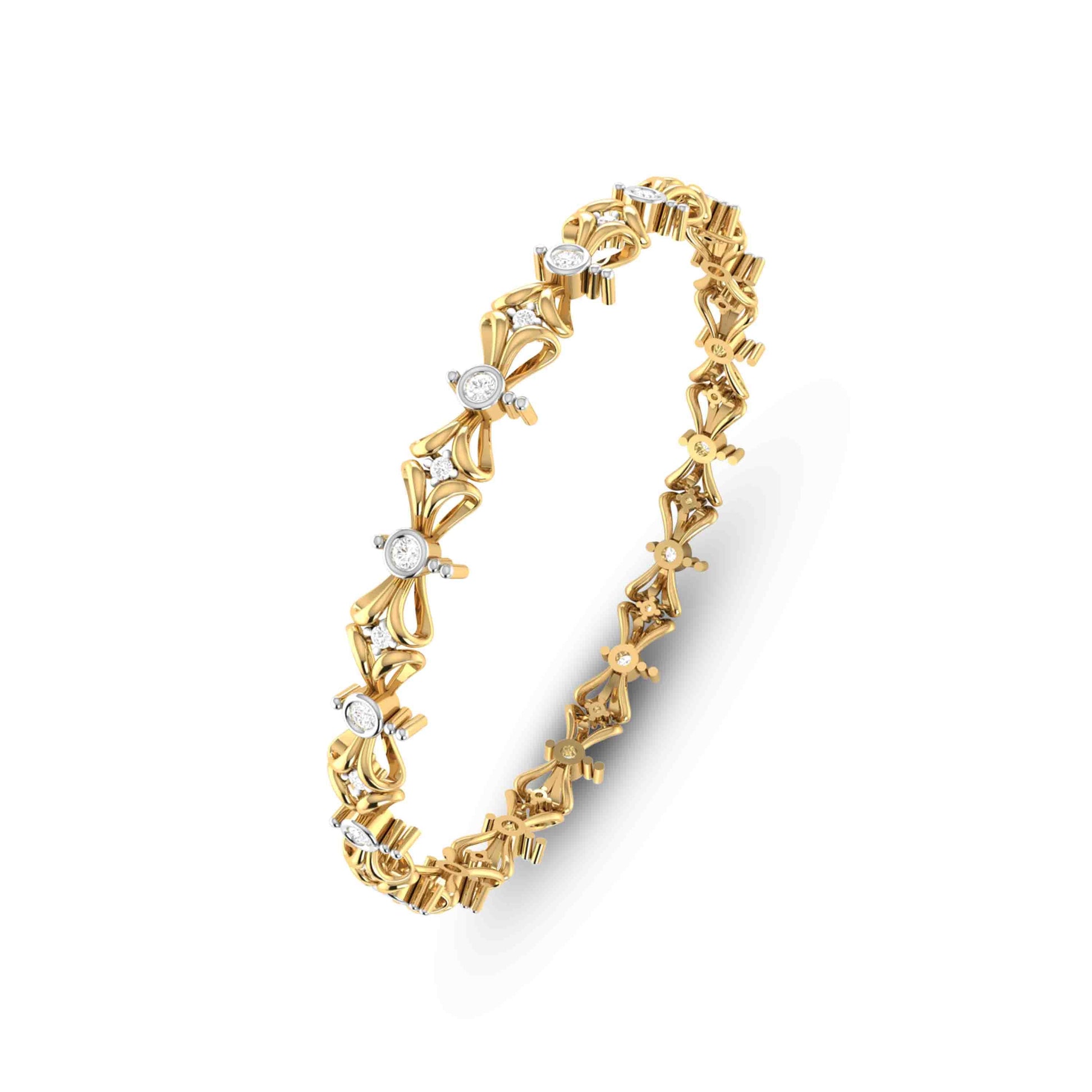 Bright Daily Wear Bangle Fiona Diamonds