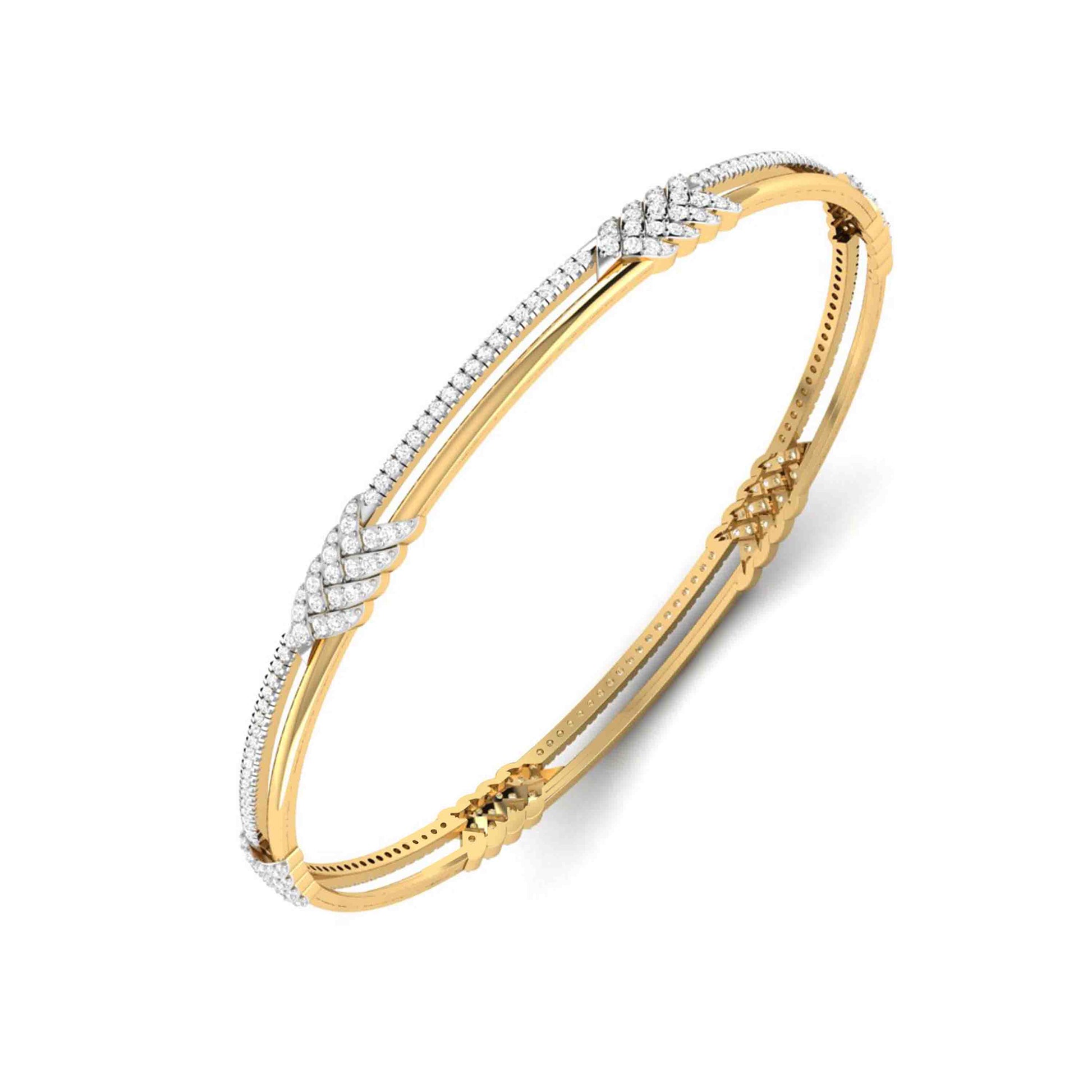 Classy Daily Wear Bangle Fiona Diamonds