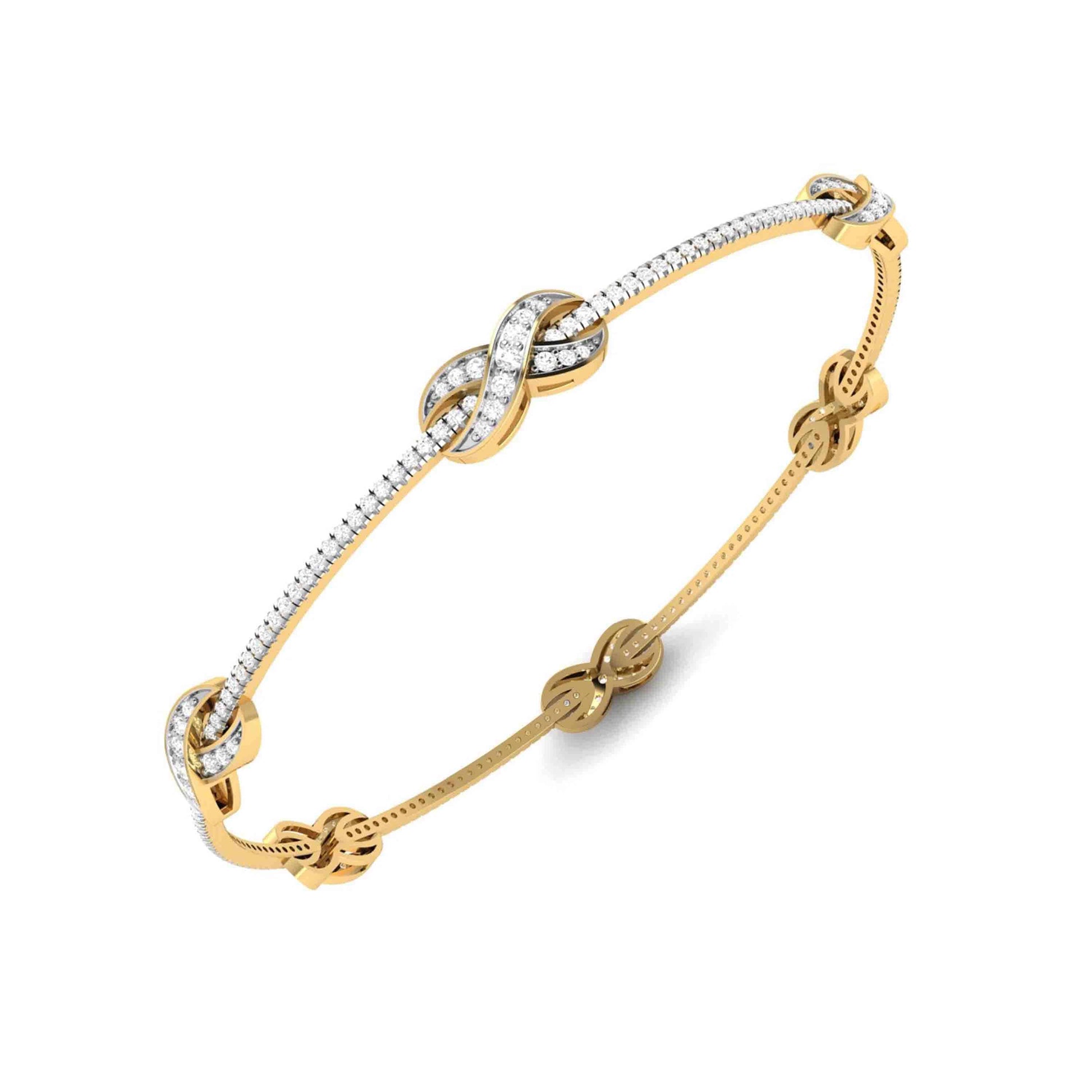 Glint Classic Eternity Bangle Fiona Diamonds