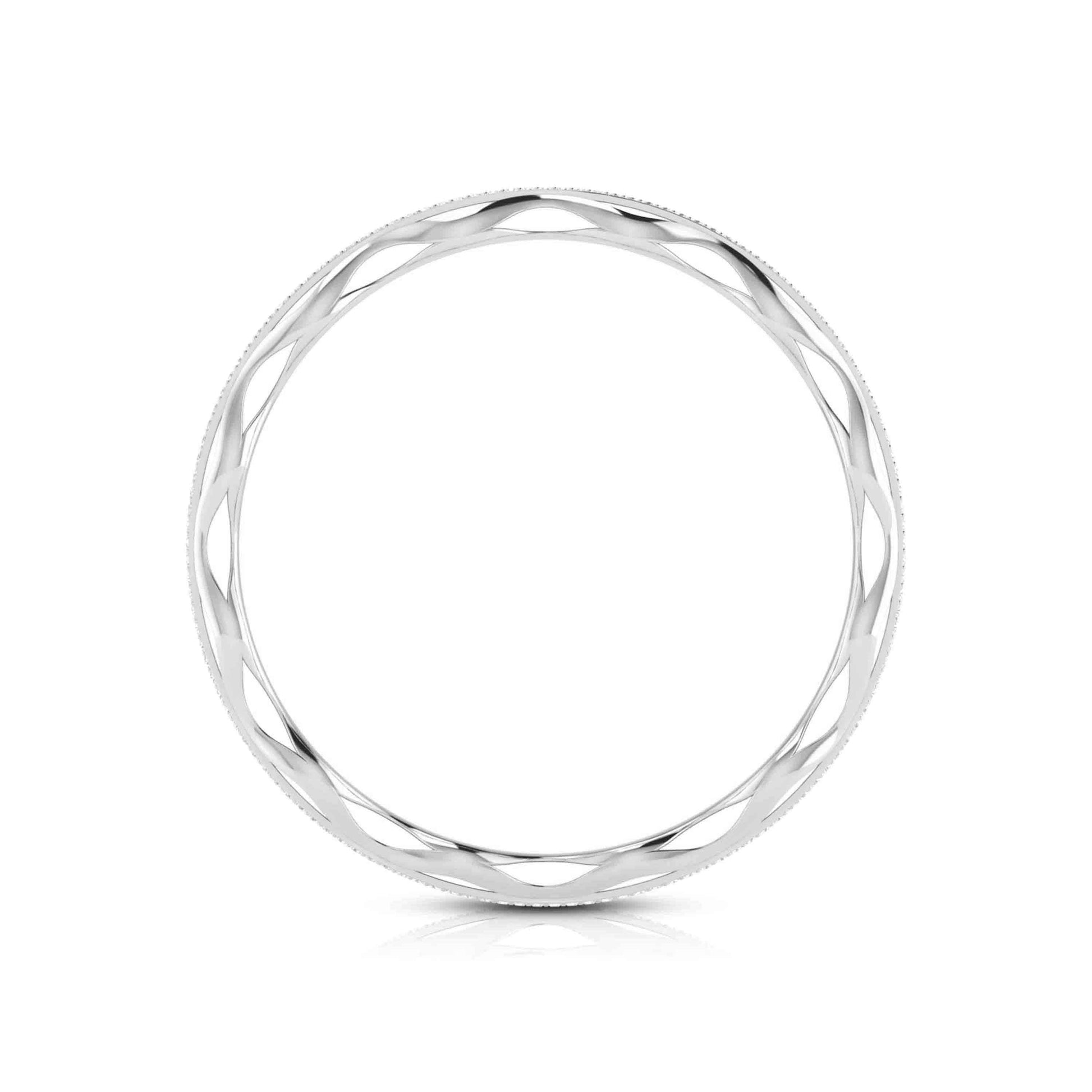 Twisted Frills Openable Bangle Fiona Diamonds