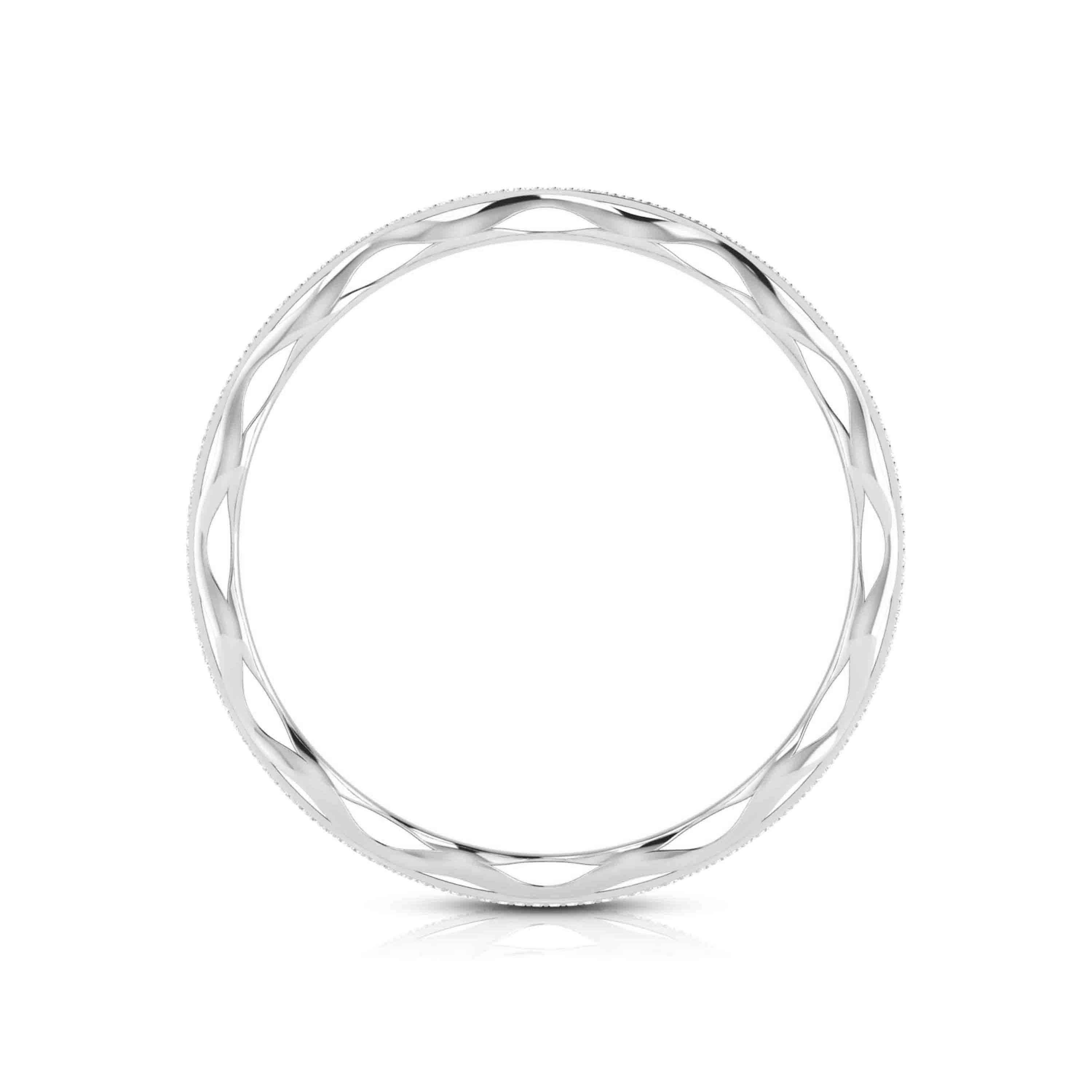 Twisted Frills Openable Bangle Fiona Diamonds