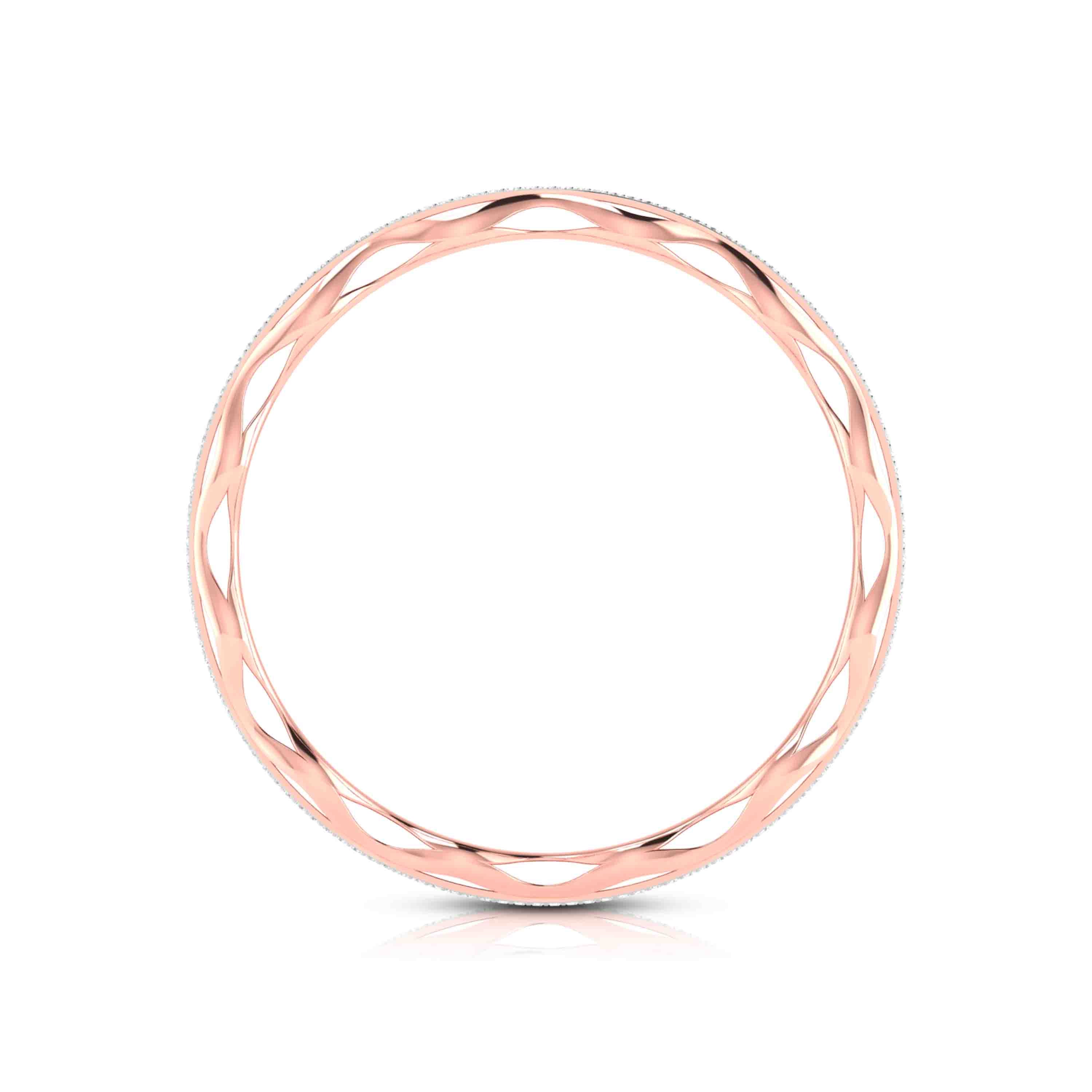 Twisted Frills Openable Bangle Fiona Diamonds