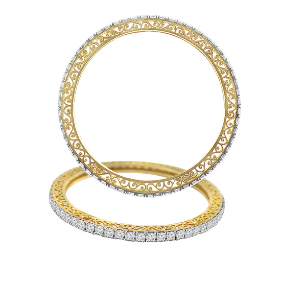 Load image into Gallery viewer, Tinsel Classic Eternity Bangle Fiona Diamonds
