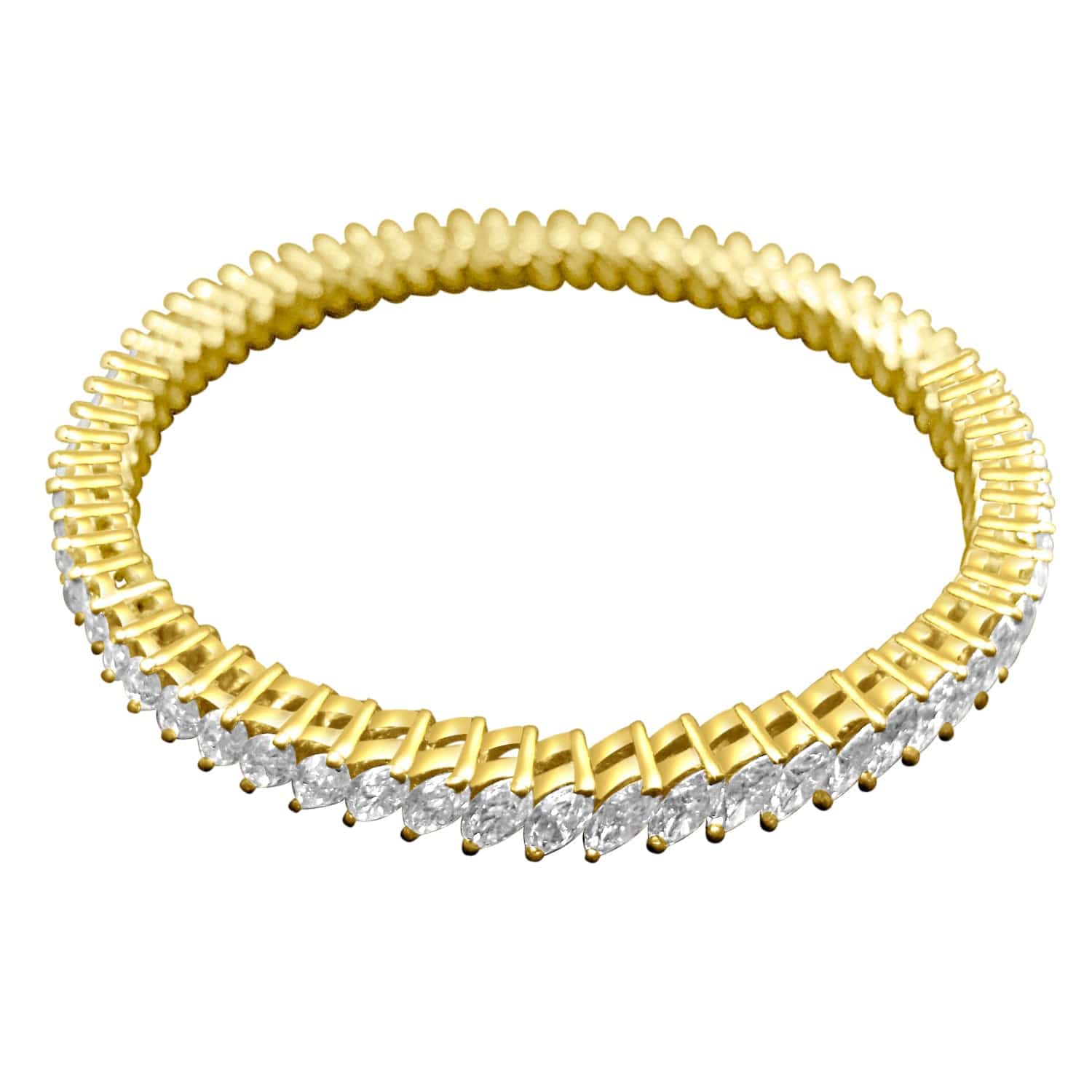 Manacle Classic Eternity Bangle Fiona Diamonds