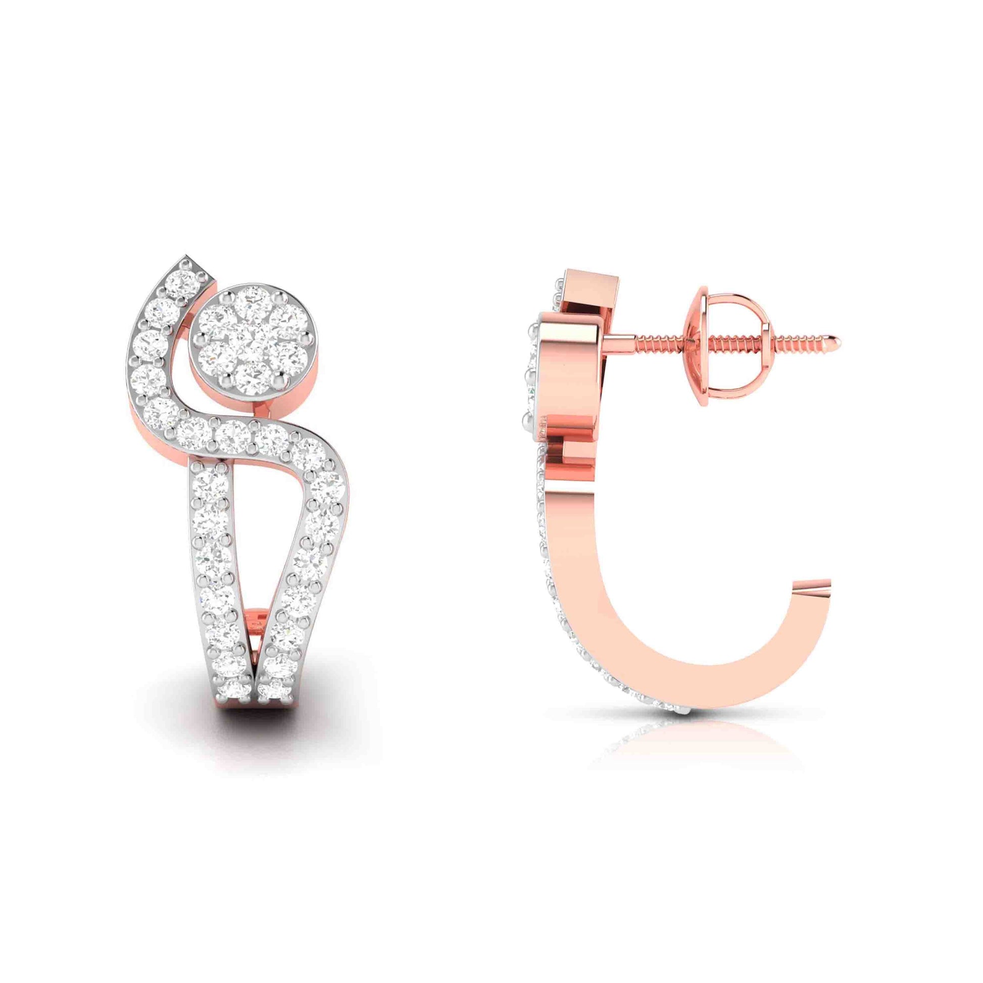 Designer earrings collection Danse Lab Grown Diamond Bali Fiona Diamonds
