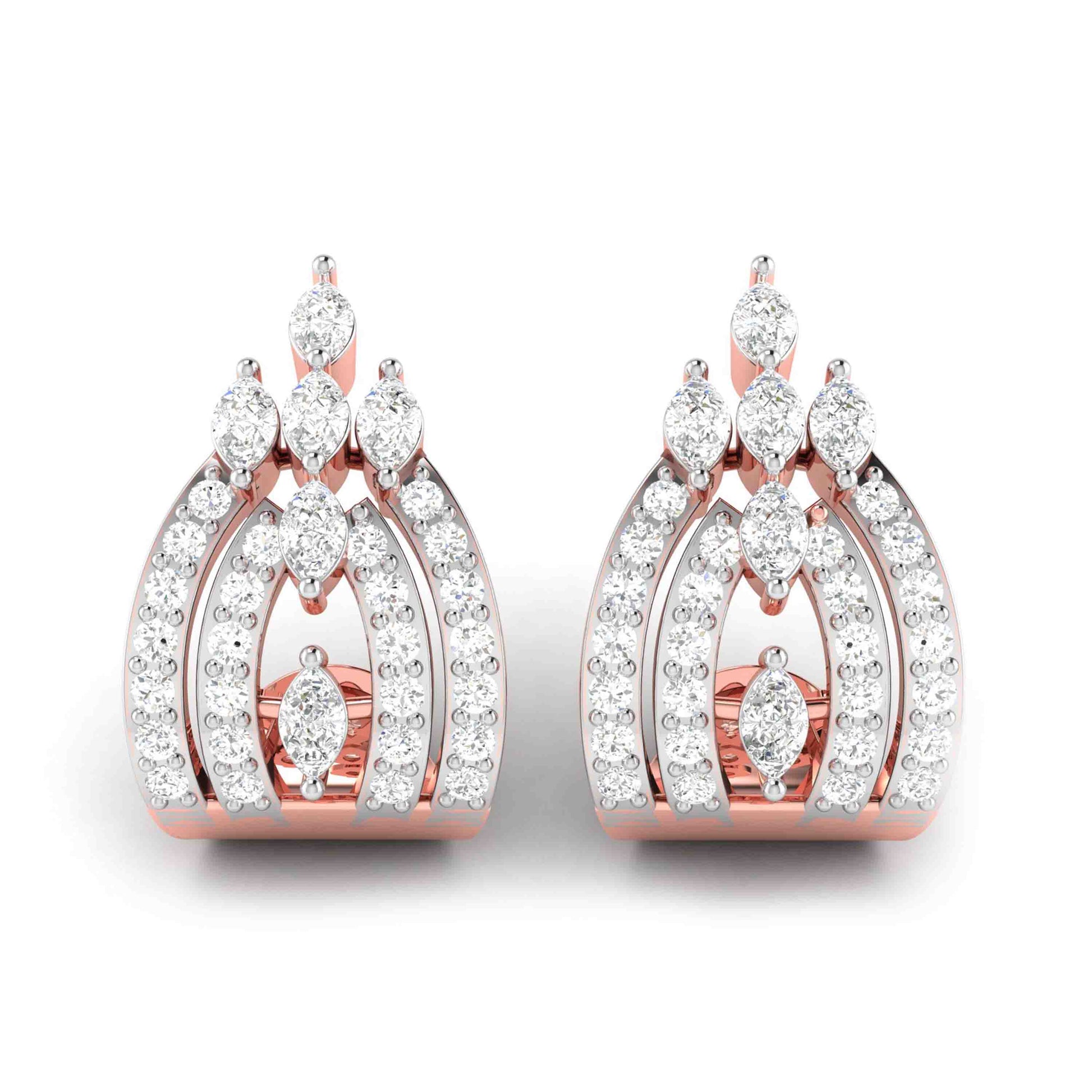 Designer earrings collection Iglesia Lab Grown Diamond Bali Fiona Diamonds