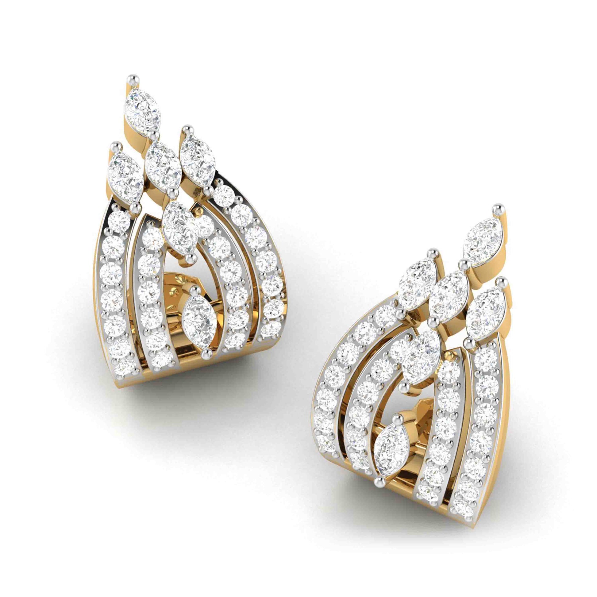 Designer earrings collection Iglesia Lab Grown Diamond Bali Fiona Diamonds