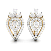 Designer earrings collection Reactive Lab Grown Diamond Earrings Fiona Diamonds