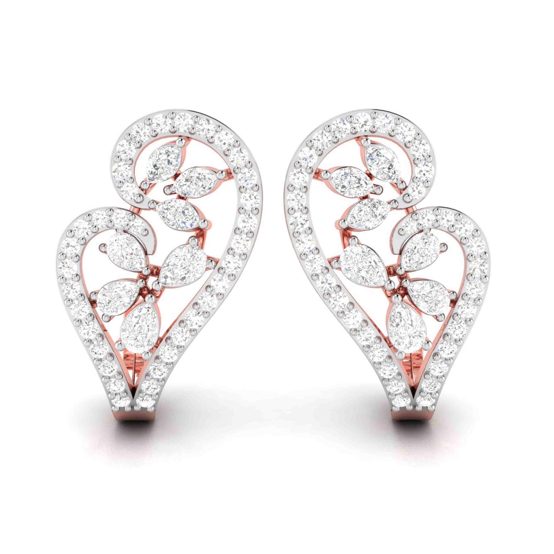 Designer earrings collection Sizzle Lab Grown Diamond Bali Fiona Diamonds