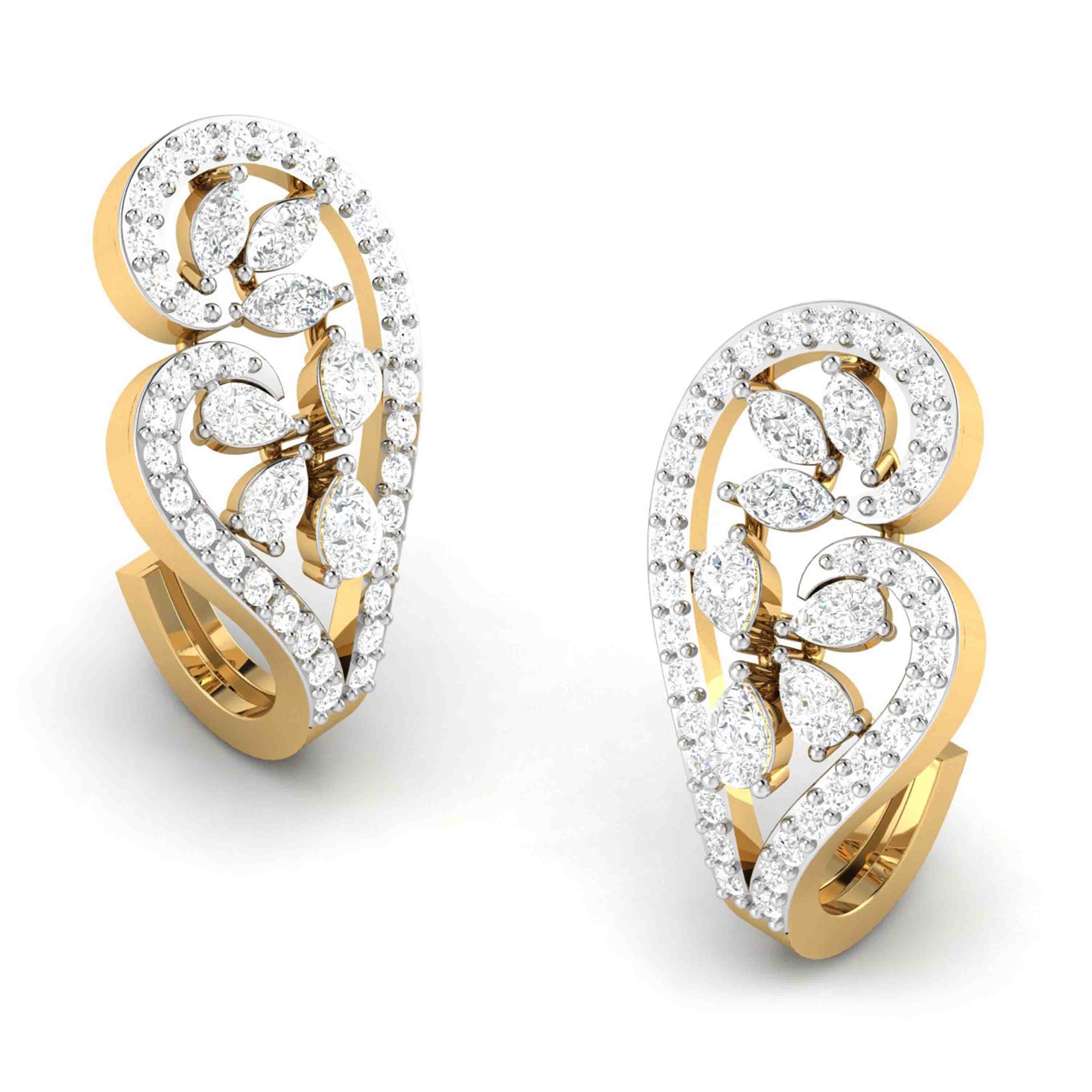 Designer earrings collection Sizzle Lab Grown Diamond Bali Fiona Diamonds