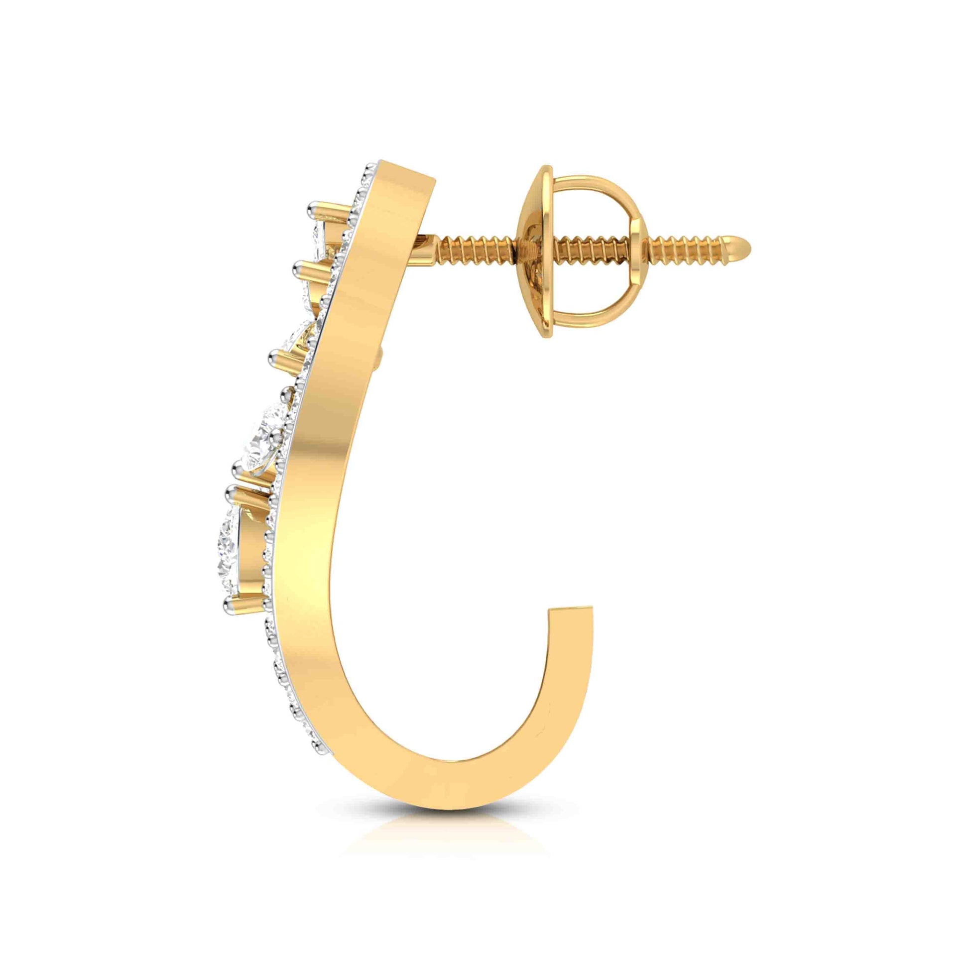 Designer earrings collection Sizzle Lab Grown Diamond Bali Fiona Diamonds