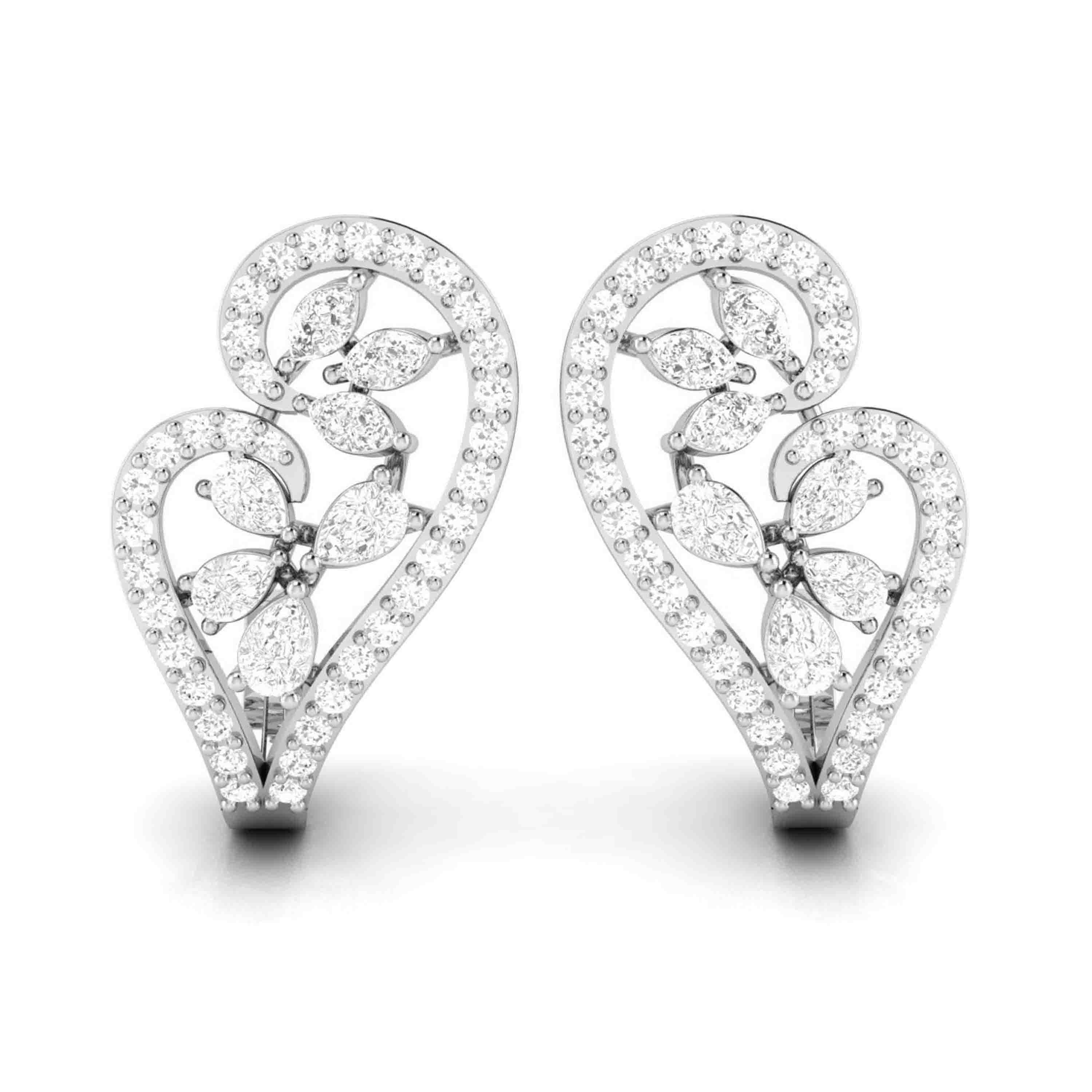 Designer earrings collection Sizzle Lab Grown Diamond Bali Fiona Diamonds