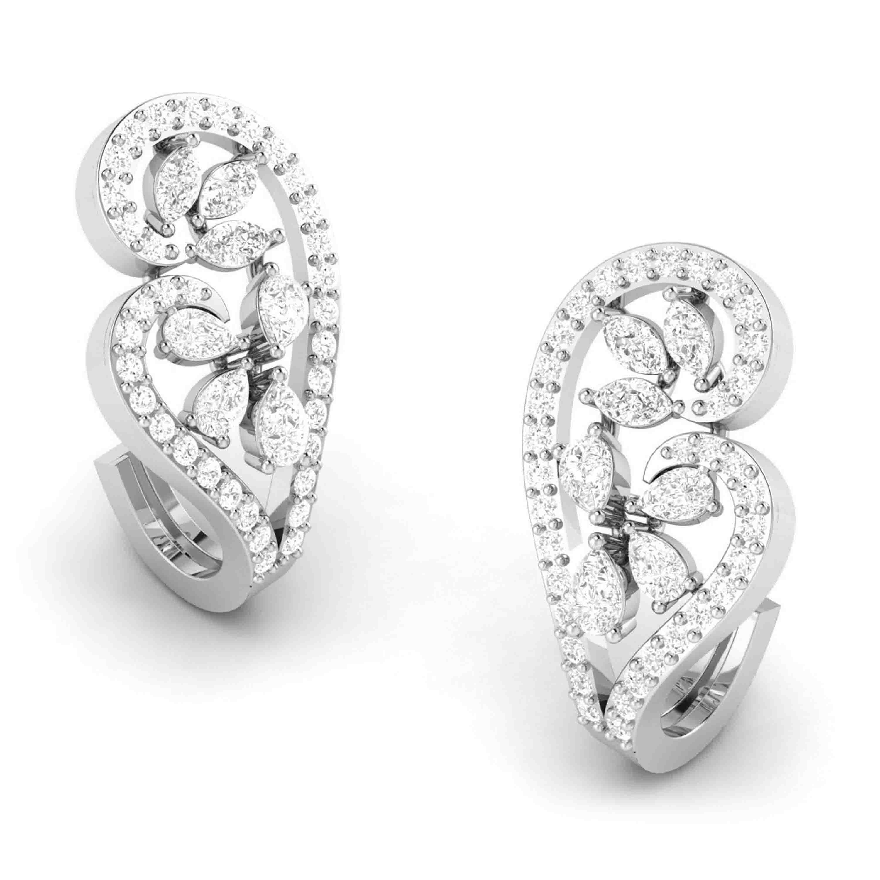 Designer earrings collection Sizzle Lab Grown Diamond Bali Fiona Diamonds