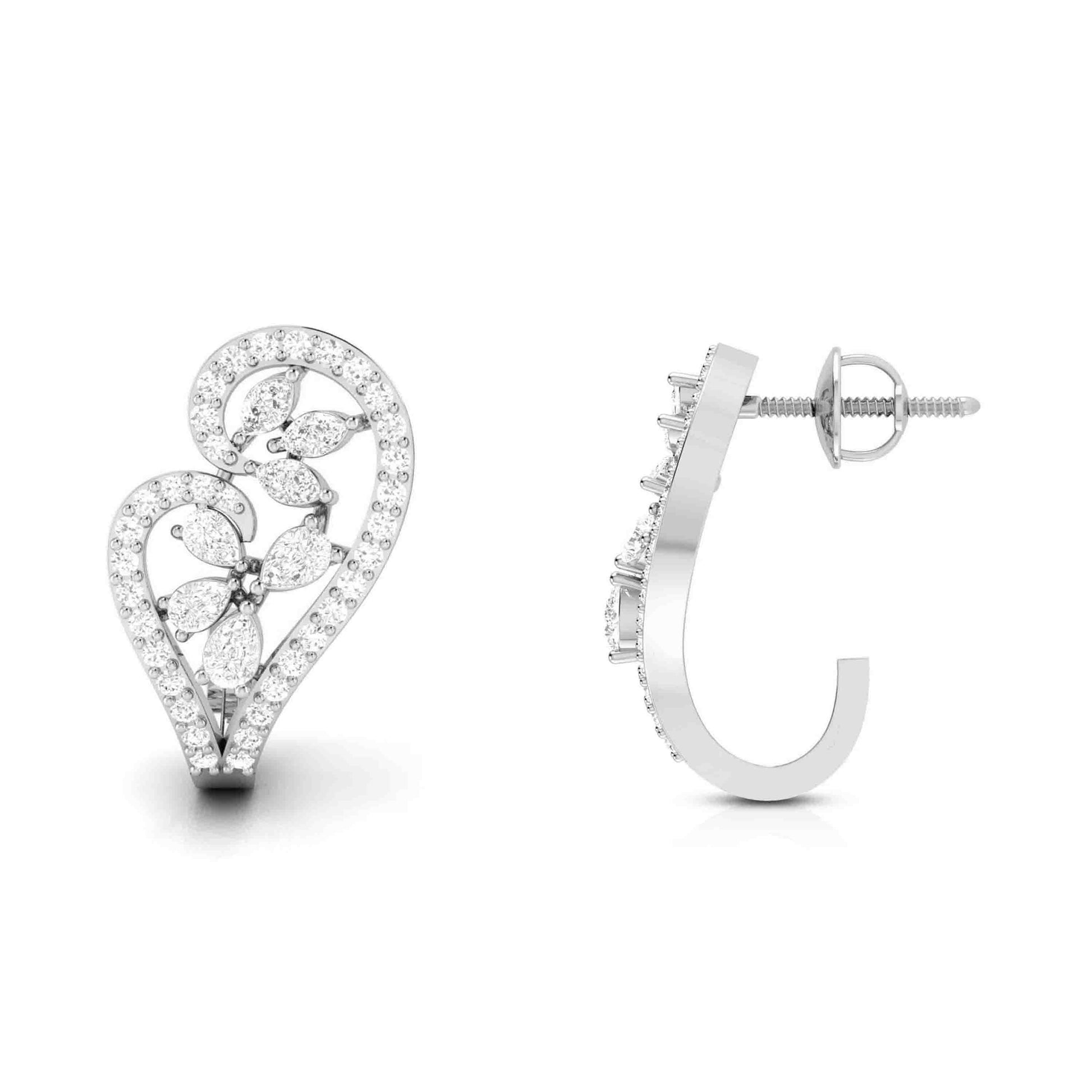 Designer earrings collection Sizzle Lab Grown Diamond Bali Fiona Diamonds