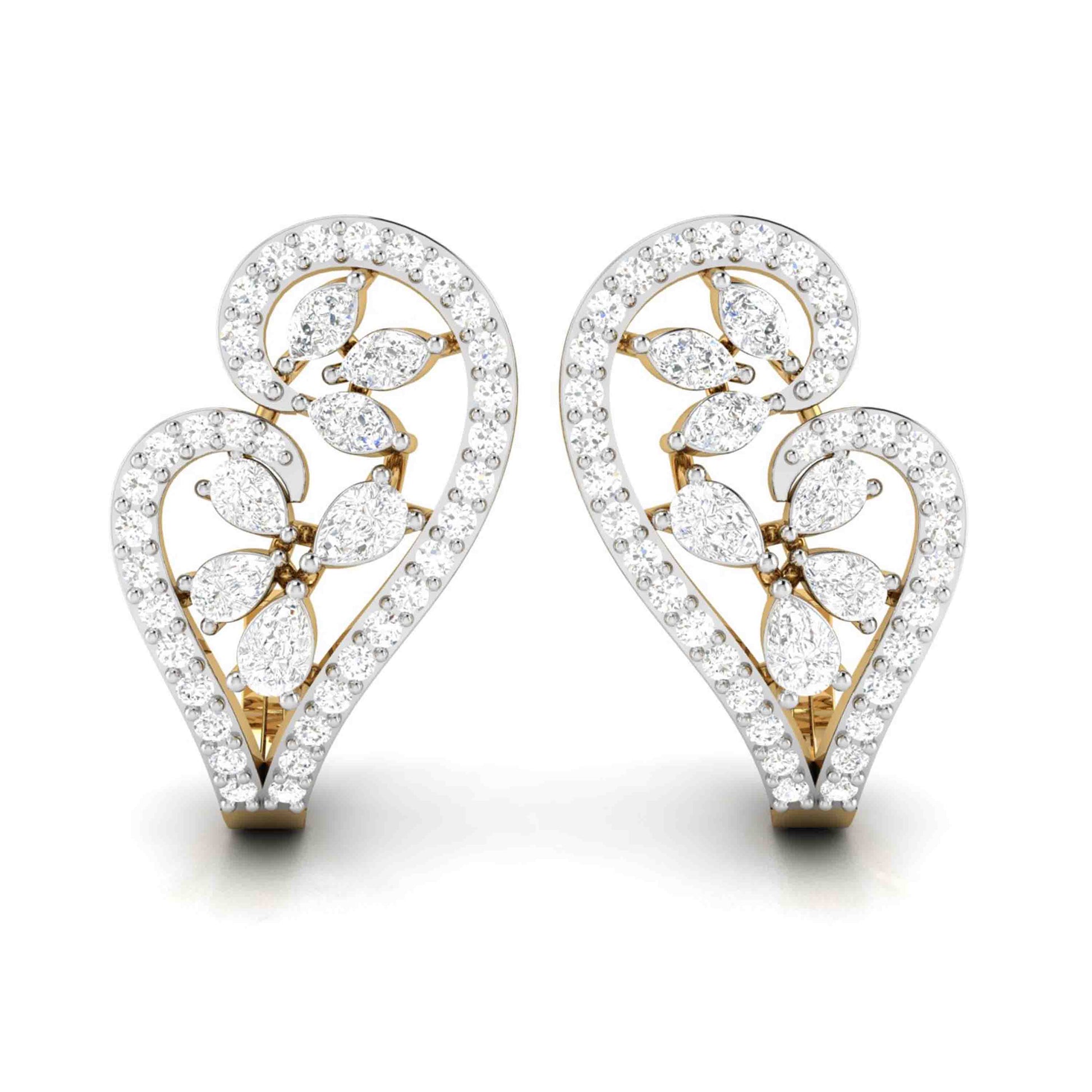 Designer earrings collection Sizzle Lab Grown Diamond Bali Fiona Diamonds