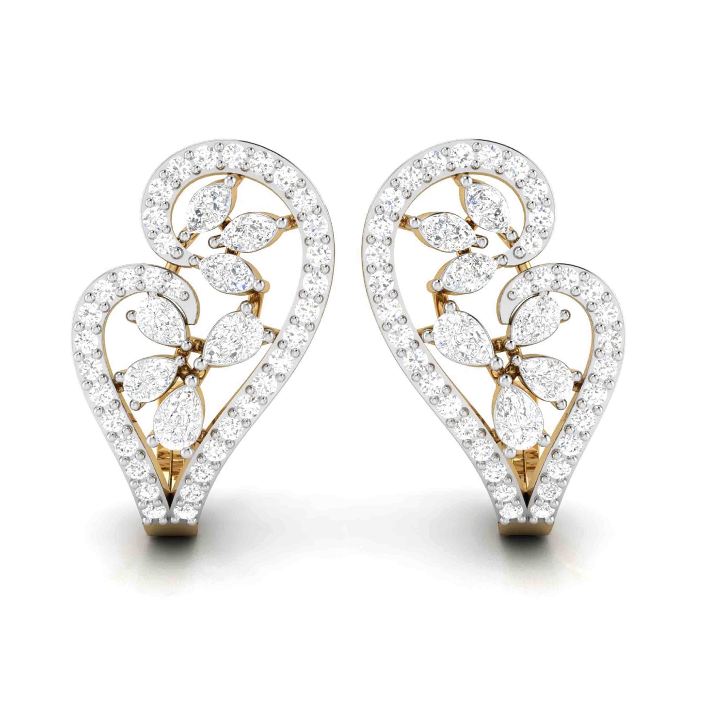 Designer earrings collection Sizzle Lab Grown Diamond Bali Fiona Diamonds