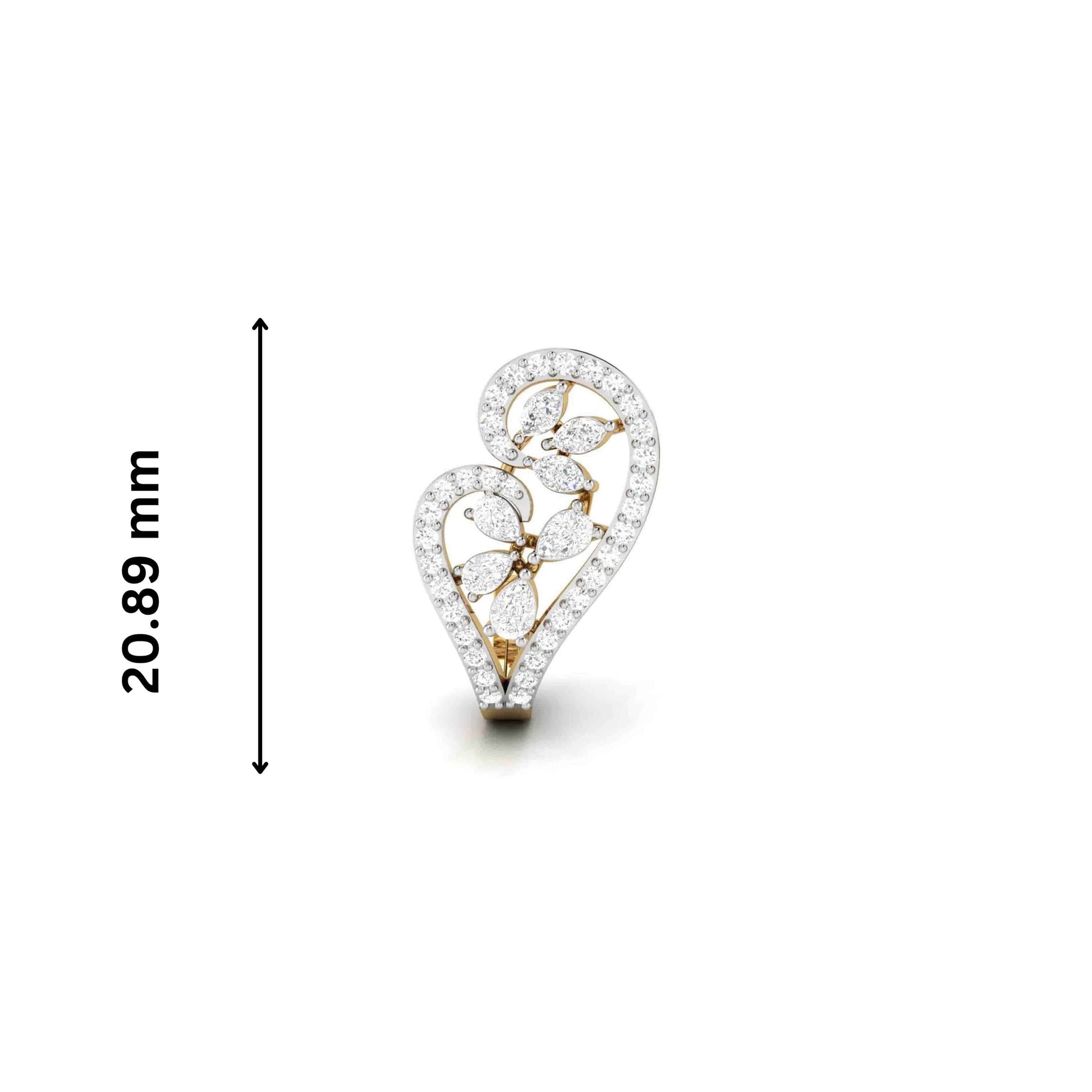 Designer earrings collection Sizzle Lab Grown Diamond Bali Fiona Diamonds