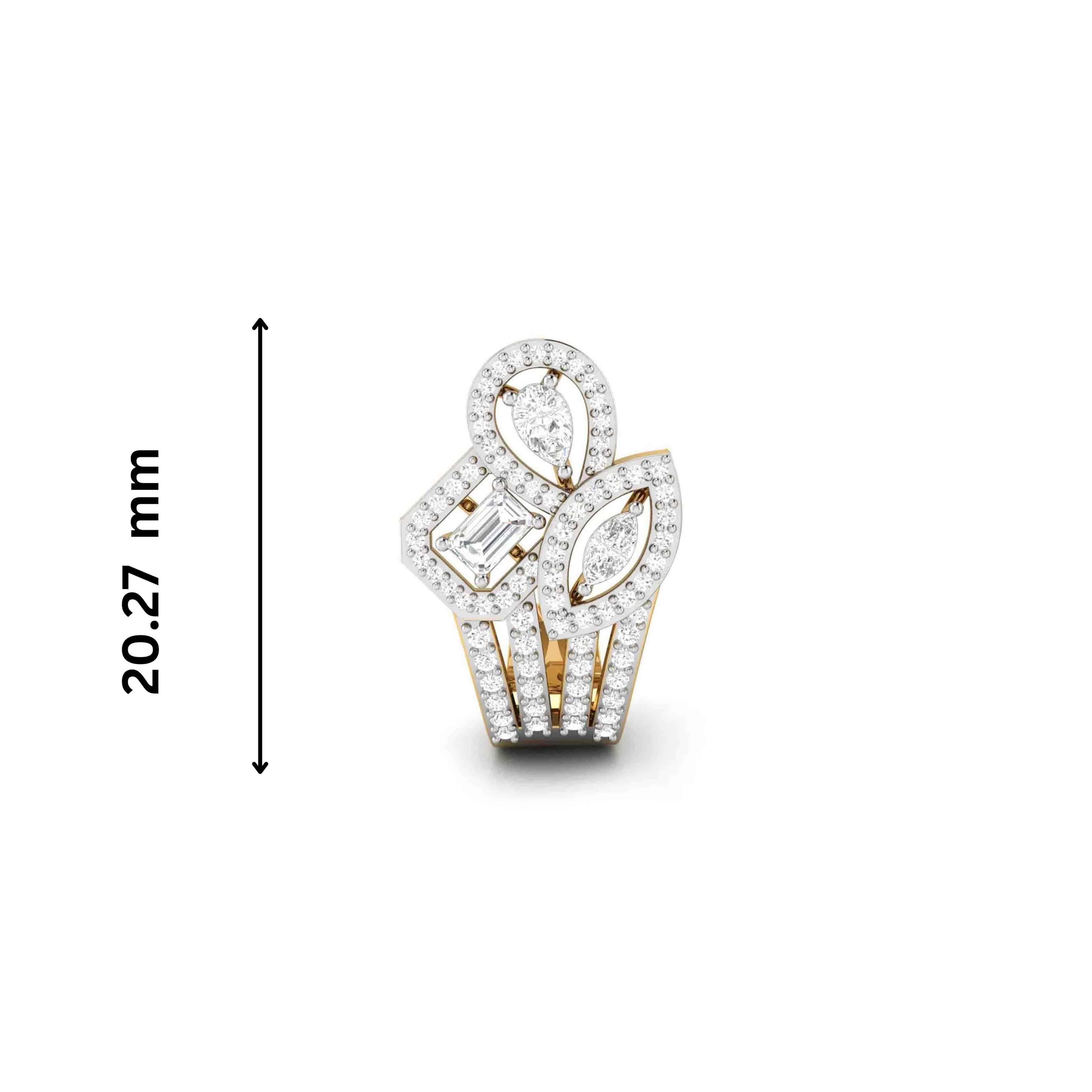 Designer earrings collection Trellis Lab Grown Diamond Bali Fiona Diamonds