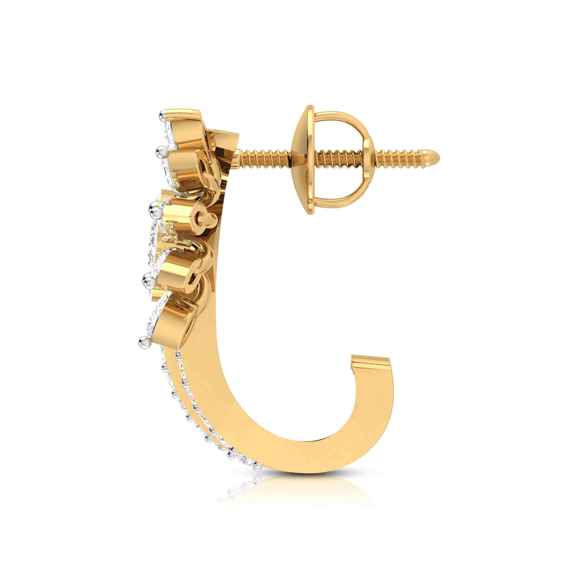 Designer earrings collection Sidereal Lab Grown Diamond Bali Fiona Diamonds