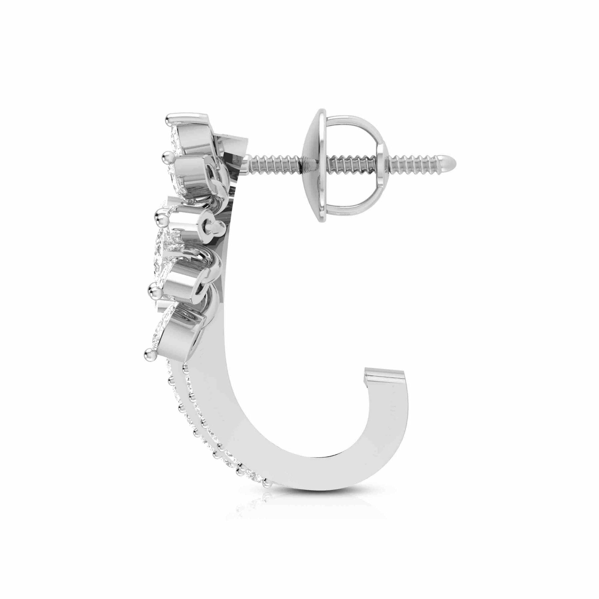 Designer earrings collection Sidereal Lab Grown Diamond Bali Fiona Diamonds