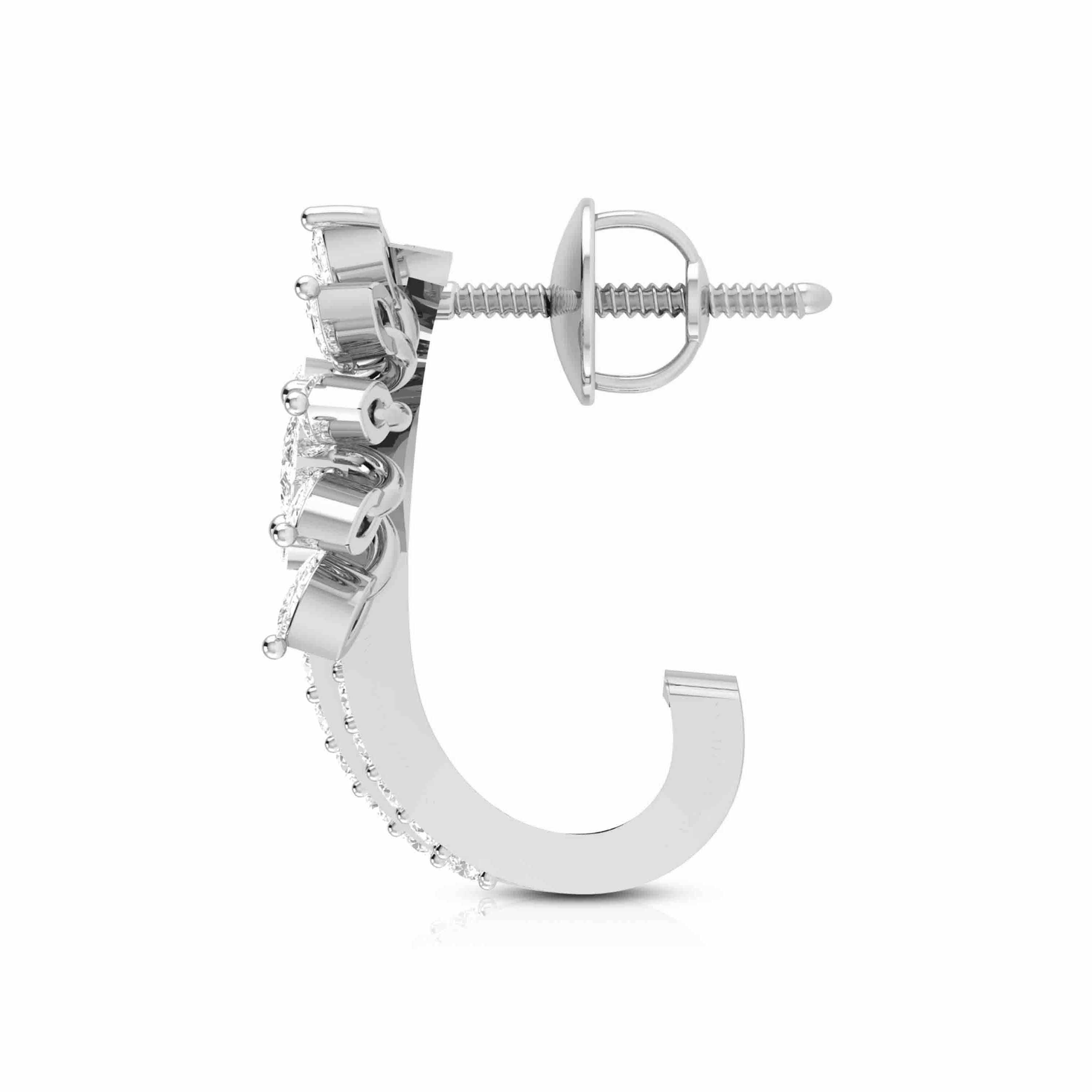 Designer earrings collection Sidereal Lab Grown Diamond Bali Fiona Diamonds
