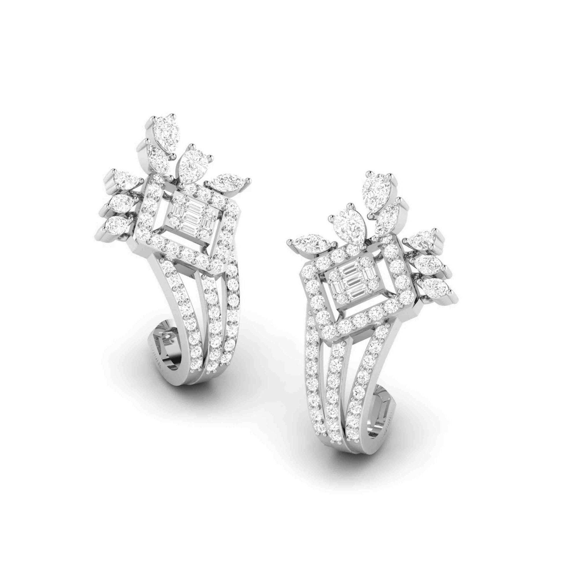 Designer earrings collection Eleonora Lab Grown Diamond Bali Fiona Diamonds