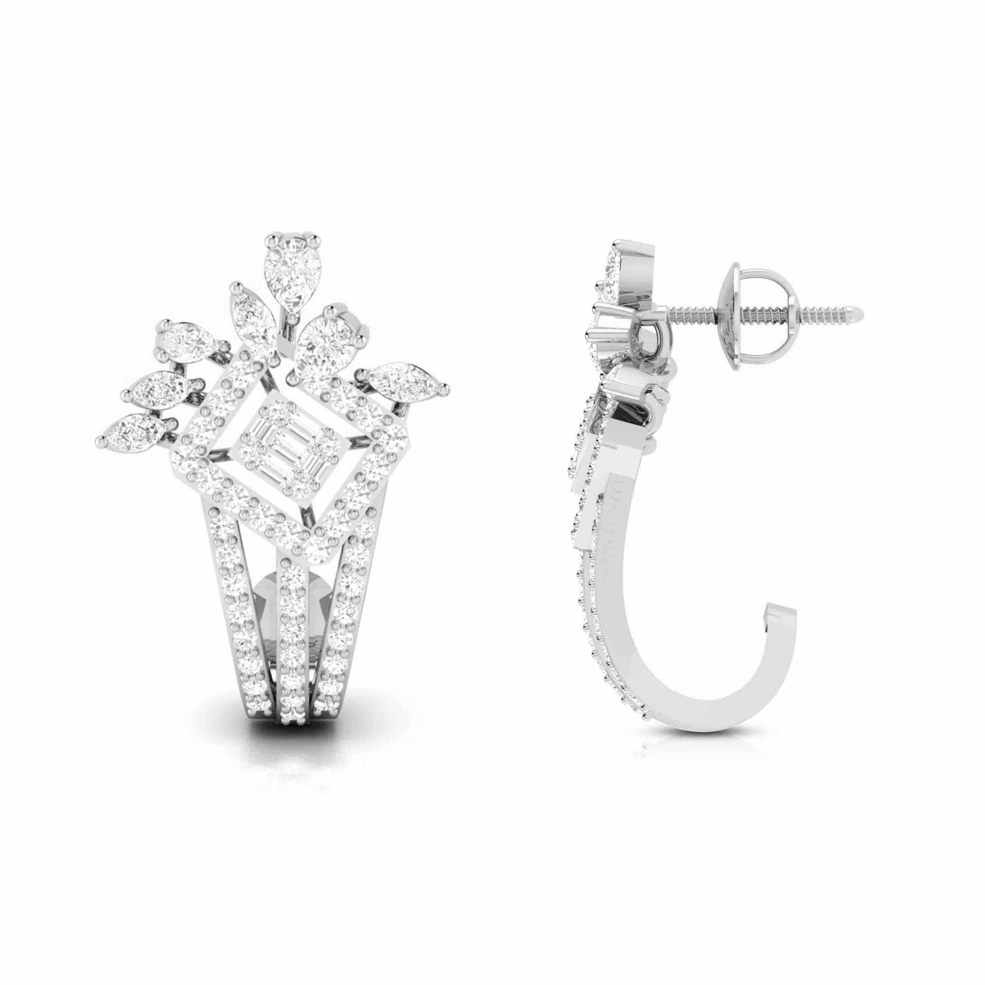 Designer earrings collection Eleonora Lab Grown Diamond Bali Fiona Diamonds