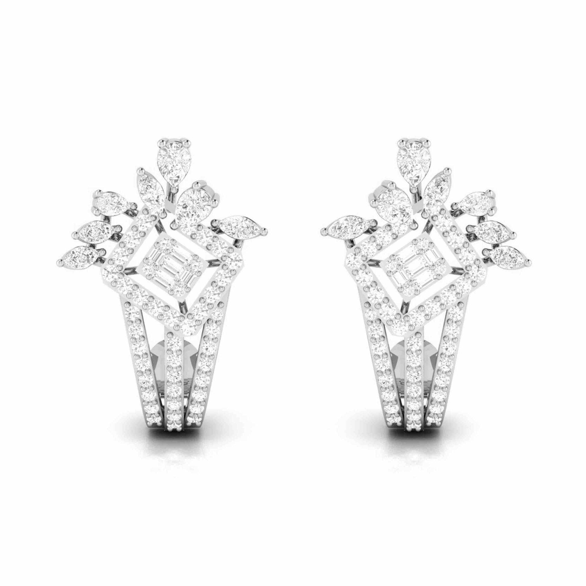 Designer earrings collection Eleonora Lab Grown Diamond Bali Fiona Diamonds