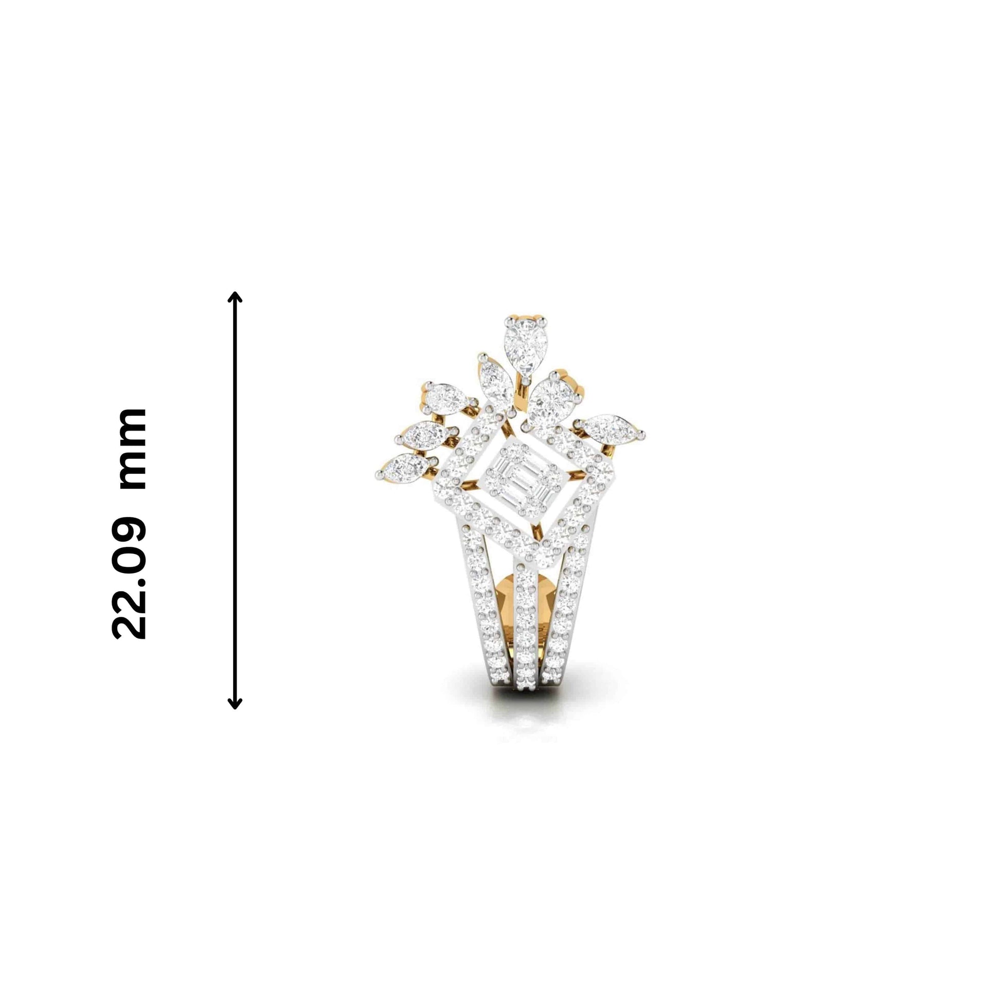 Designer earrings collection Eleonora Lab Grown Diamond Bali Fiona Diamonds