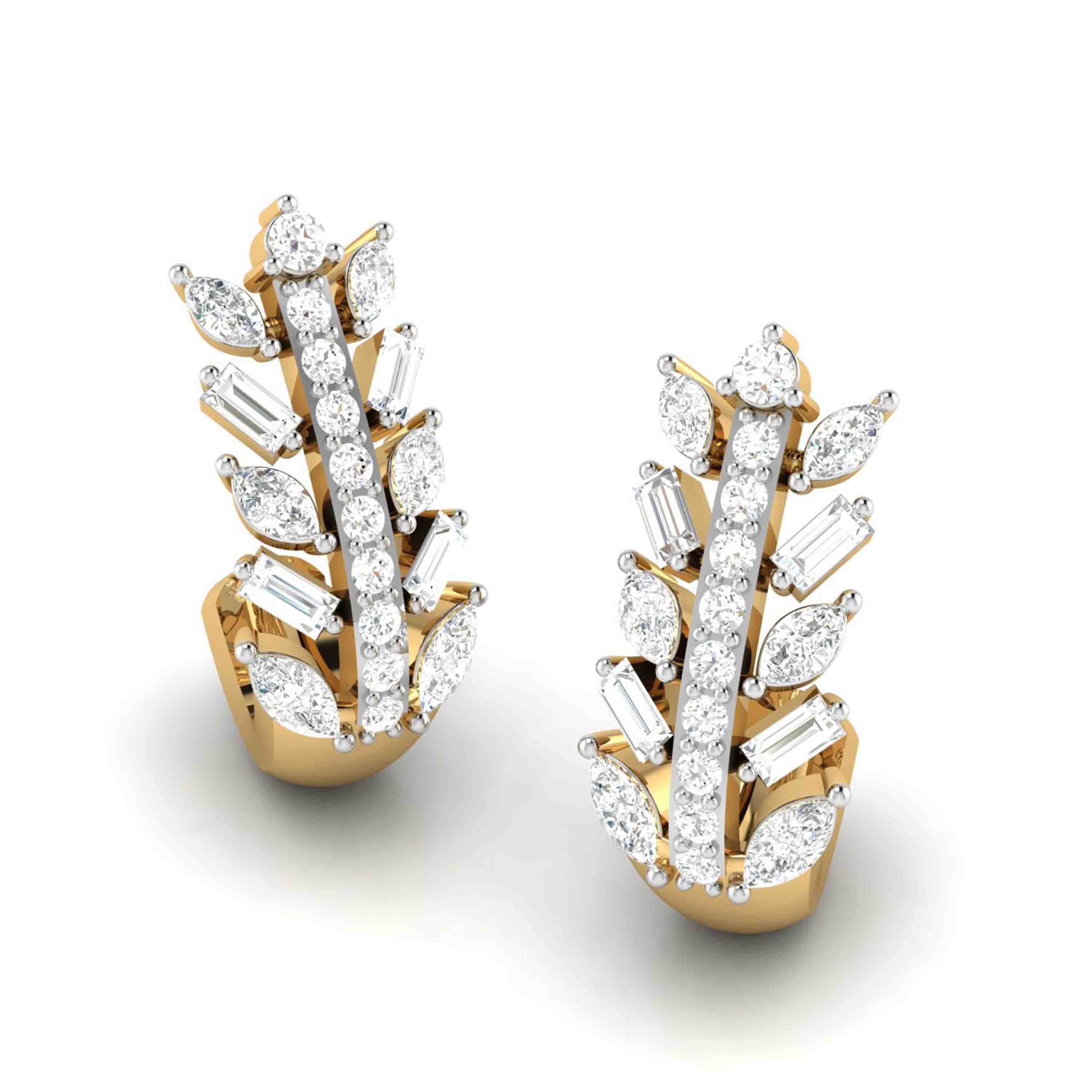 Designer earrings collection Jasper Lab Grown Diamond Bali Fiona Diamonds