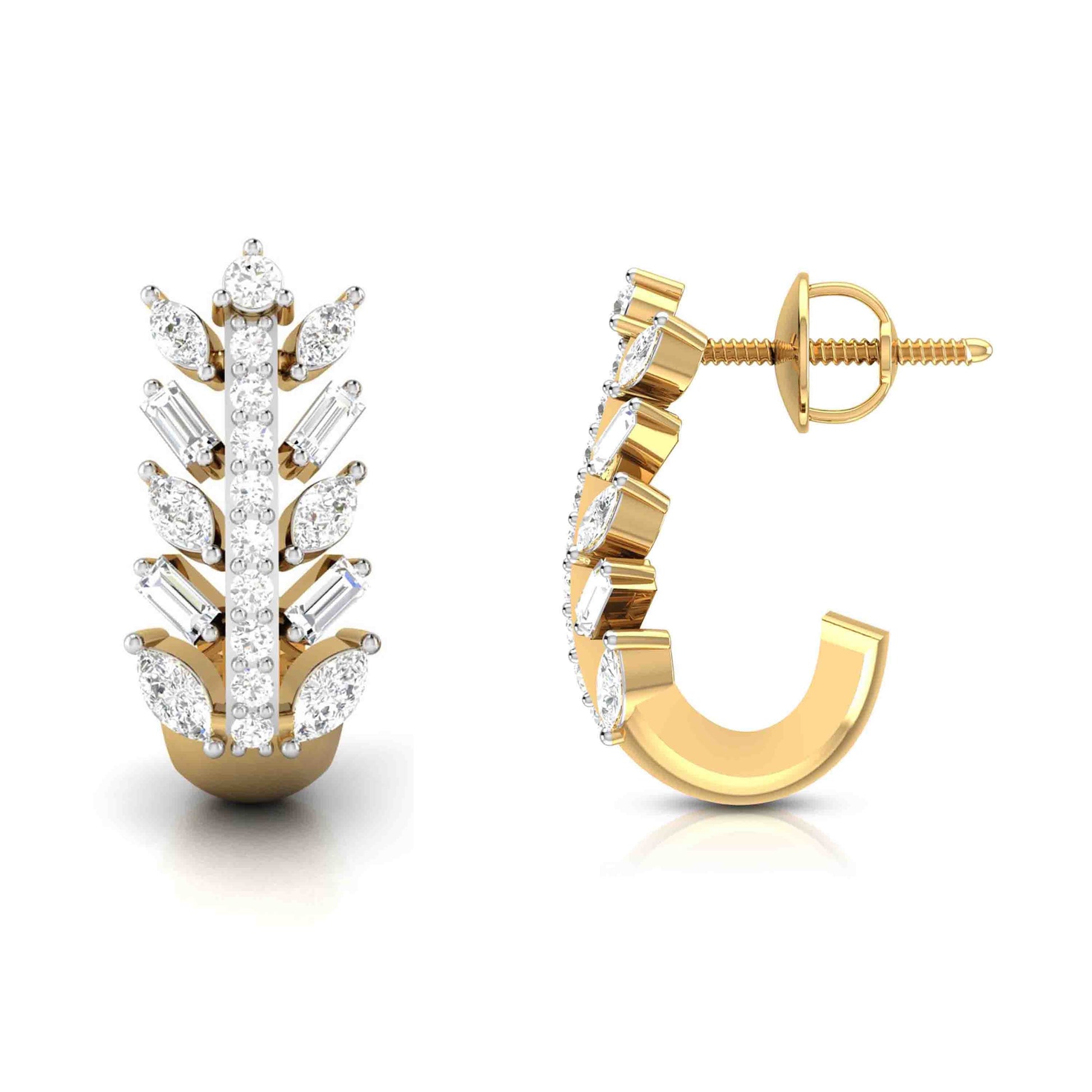 Designer earrings collection Jasper Lab Grown Diamond Bali Fiona Diamonds