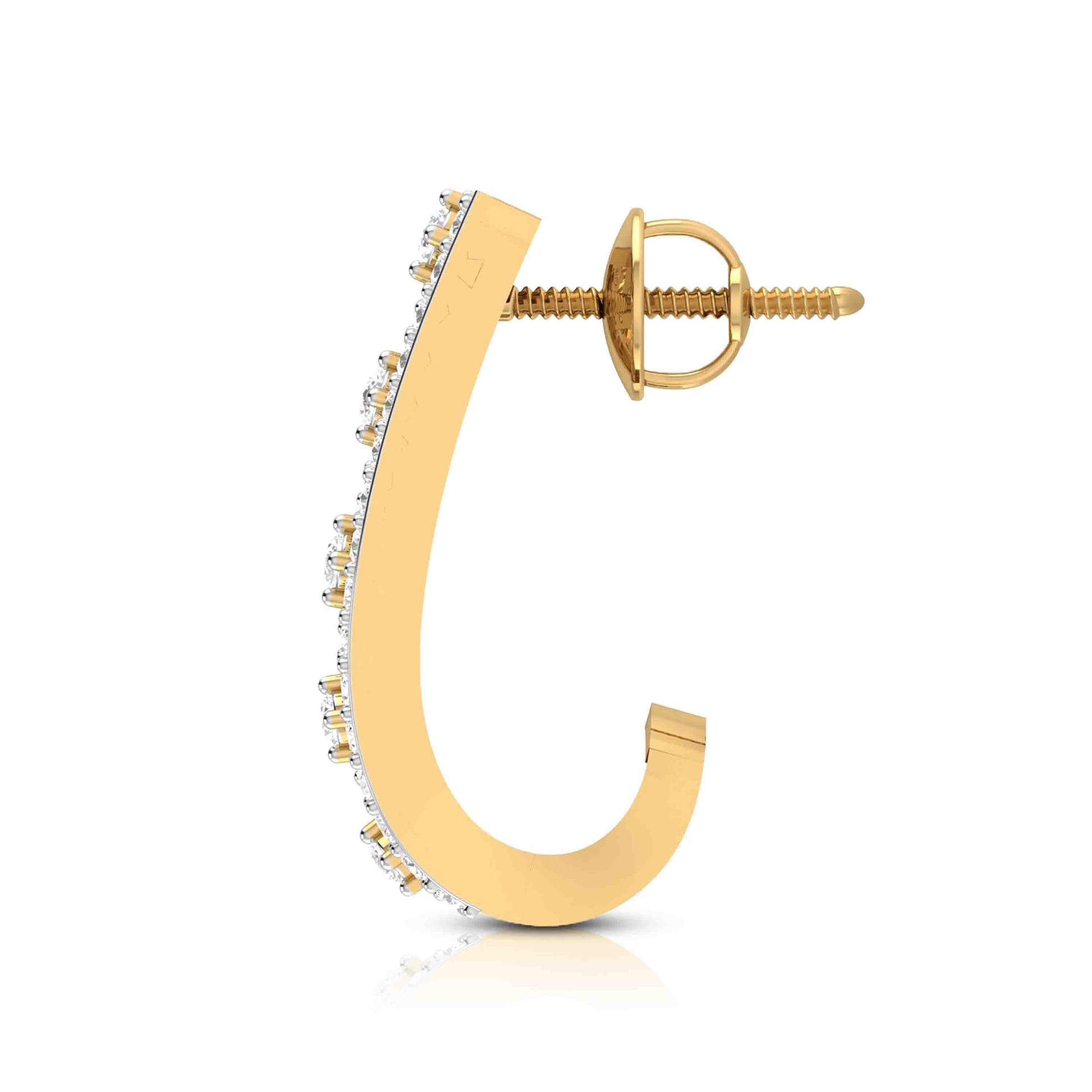 Party wear earrings design Coveted Lab Grown Diamond Studs Fiona Diamonds