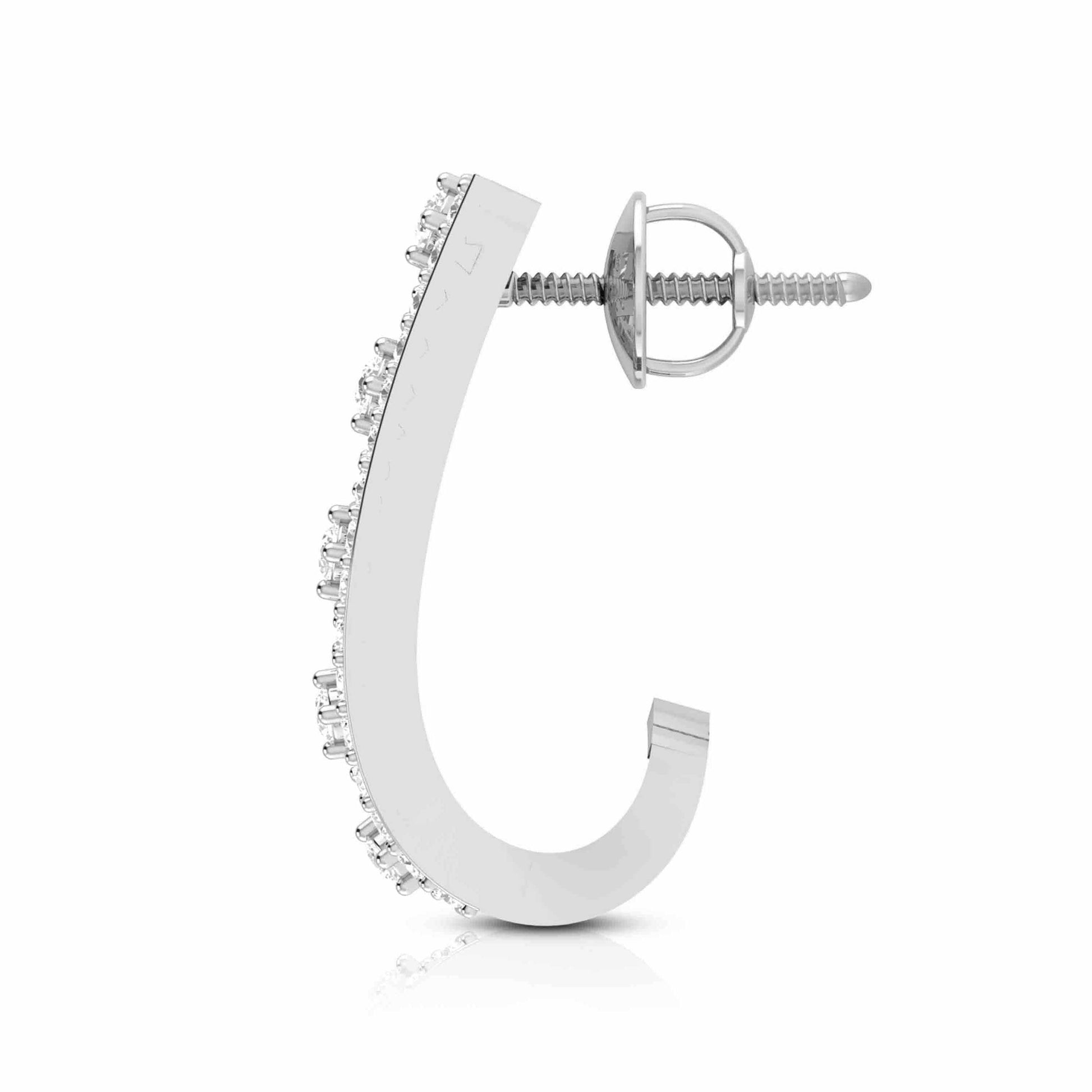 Party wear earrings design Coveted Lab Grown Diamond Studs Fiona Diamonds