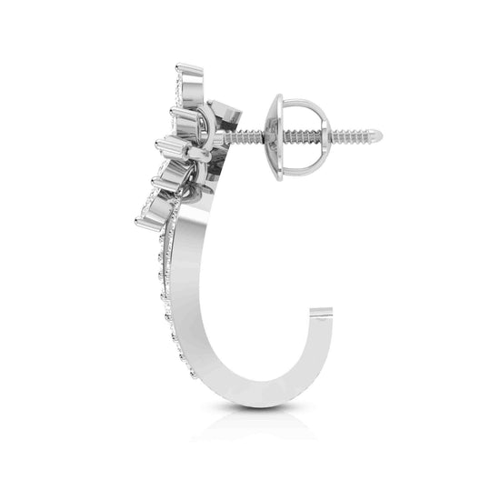 Load image into Gallery viewer, Daily wear earrings design Dwarf Lab Grown Diamond Earrings Fiona Diamonds
